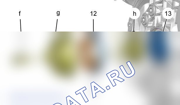 Снятие - установка: сальники двигателя — b1bg3exd. Peugeot 208 I