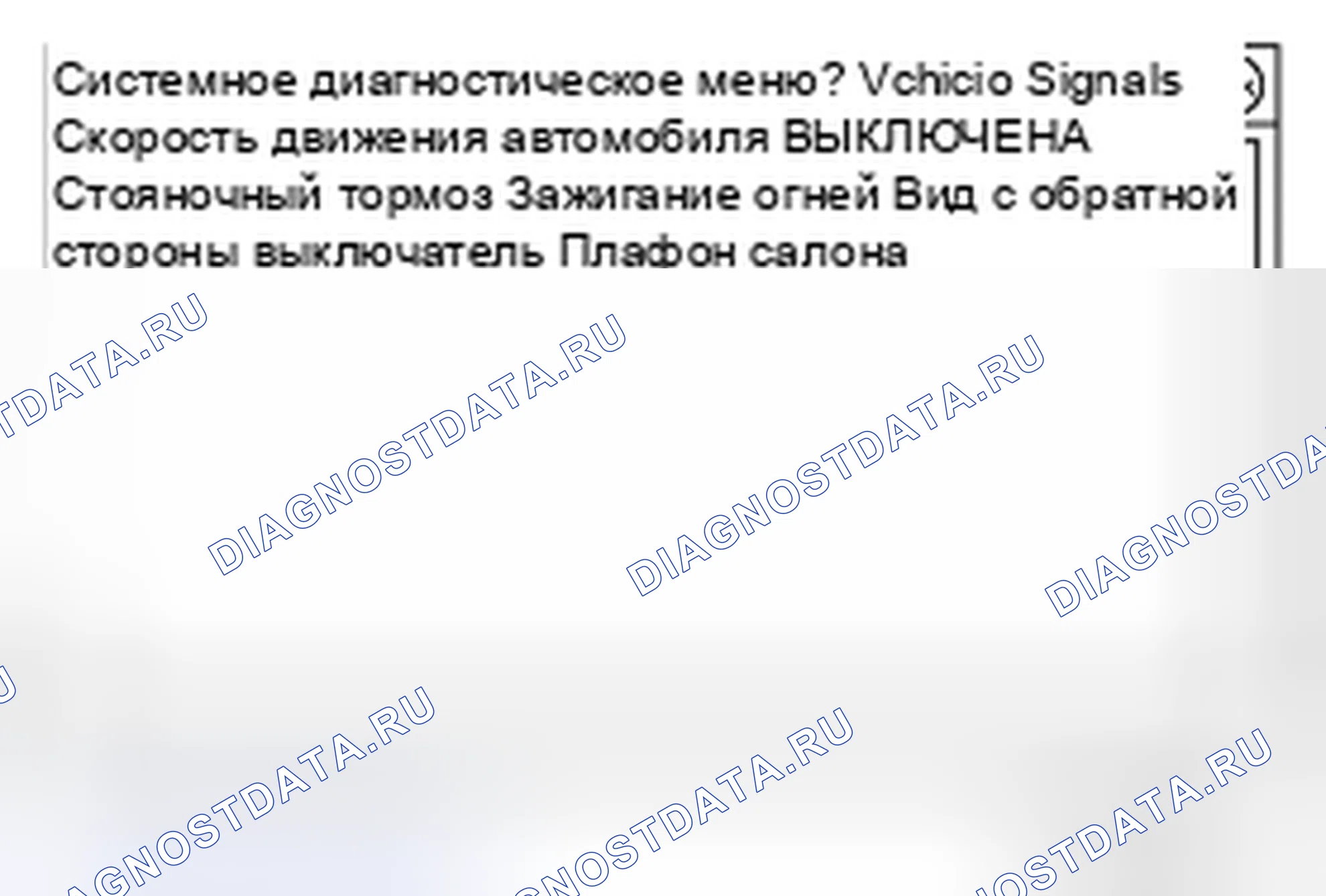 Рис. 106: Сигналы транспортного средства. Nissan Quest IV
