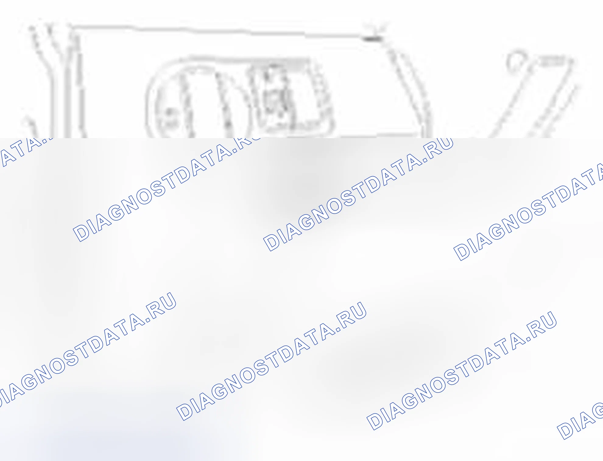 Рис. 12: Дверь багажника с электроприводом открыта / закрыта. Hyundai Veracruz I