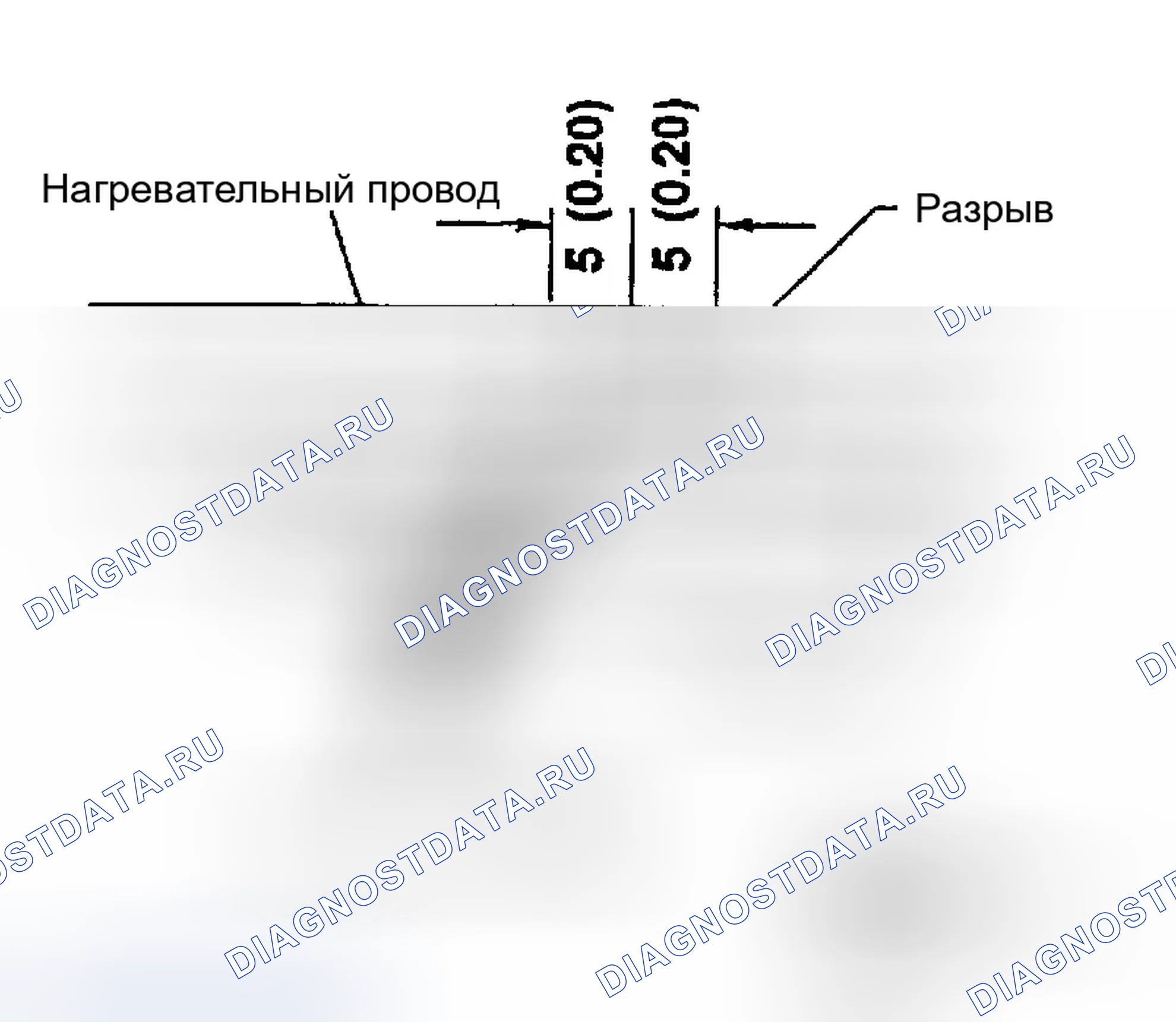 Рис. 2: РЕМОНТ НИТИ НАКАЛА УСТРОЙСТВА ДЛЯ ПРЕДОТВРАЩЕНИЯ ЗАПОТЕВАНИЯ. Infiniti I35 II