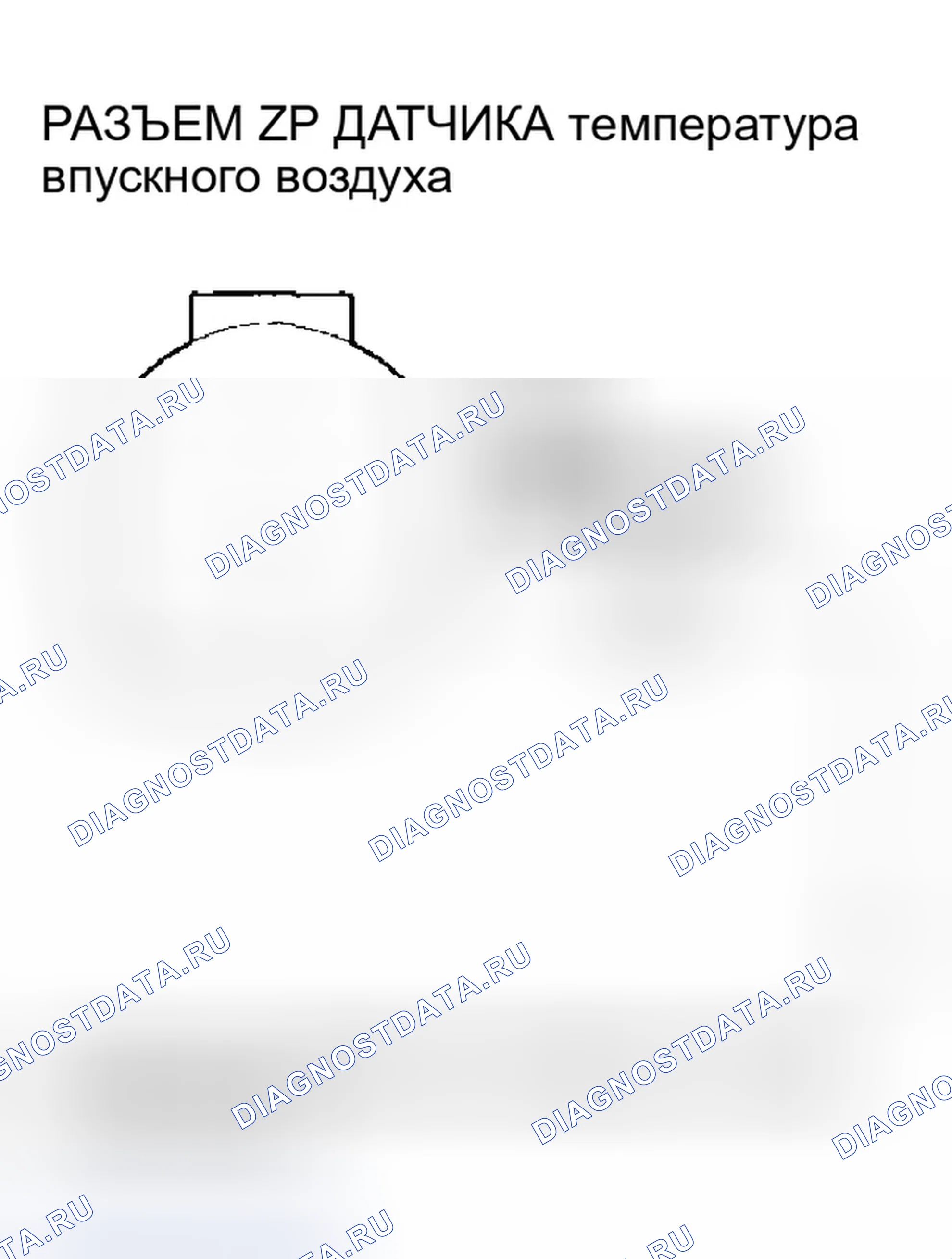 Рис. 80: Низкое напряжение цепи датчика расшифровка кода ошибки P0112: температура впускного воздуха. Honda Pilot I