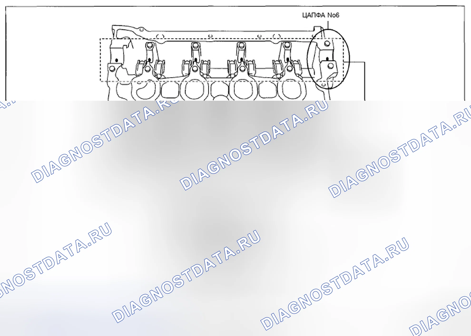 Рис. 137: Примечание по установке распределительного вала. Mazda CX-5 I