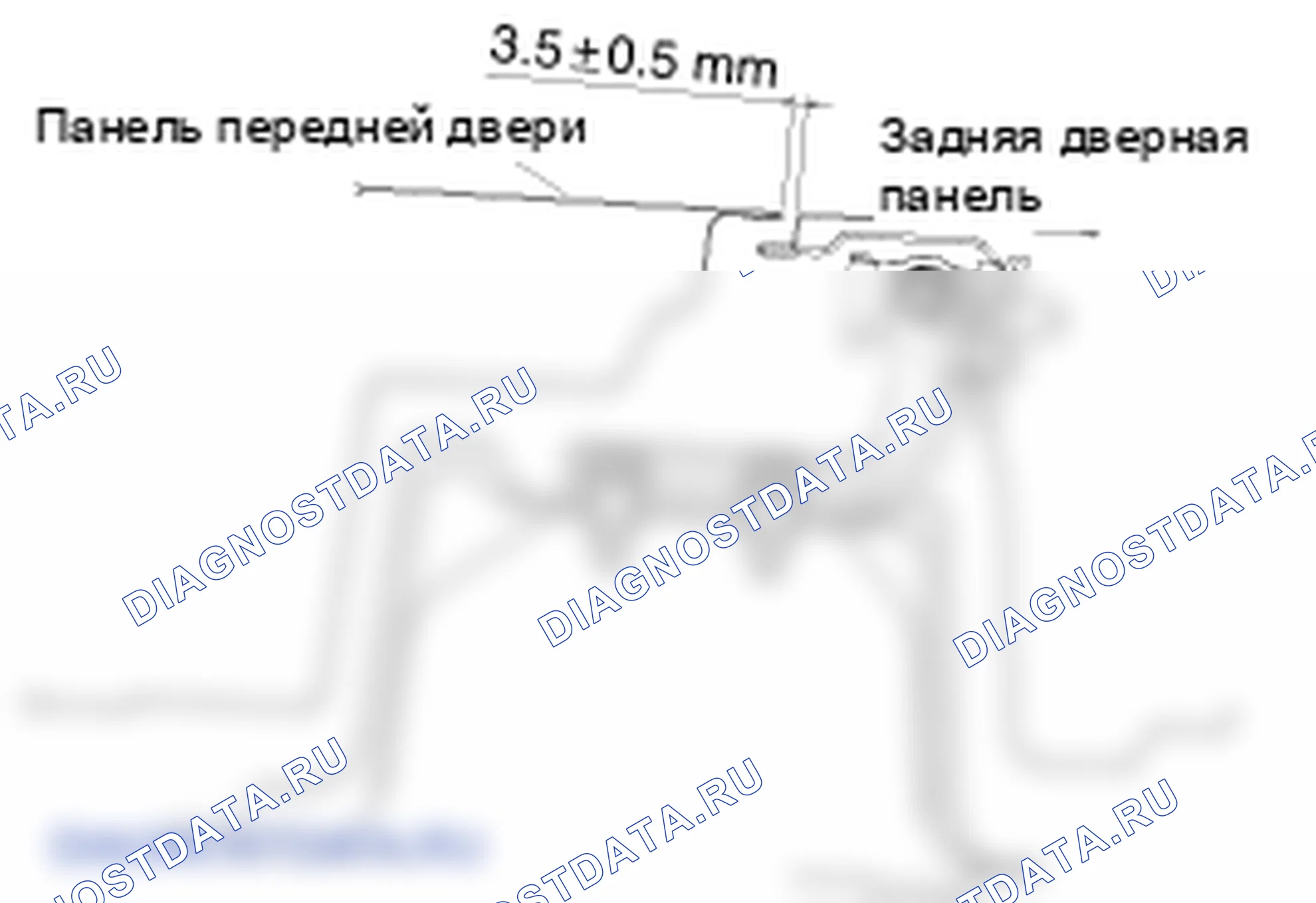 Боковое тело. Hyundai Genesis BH