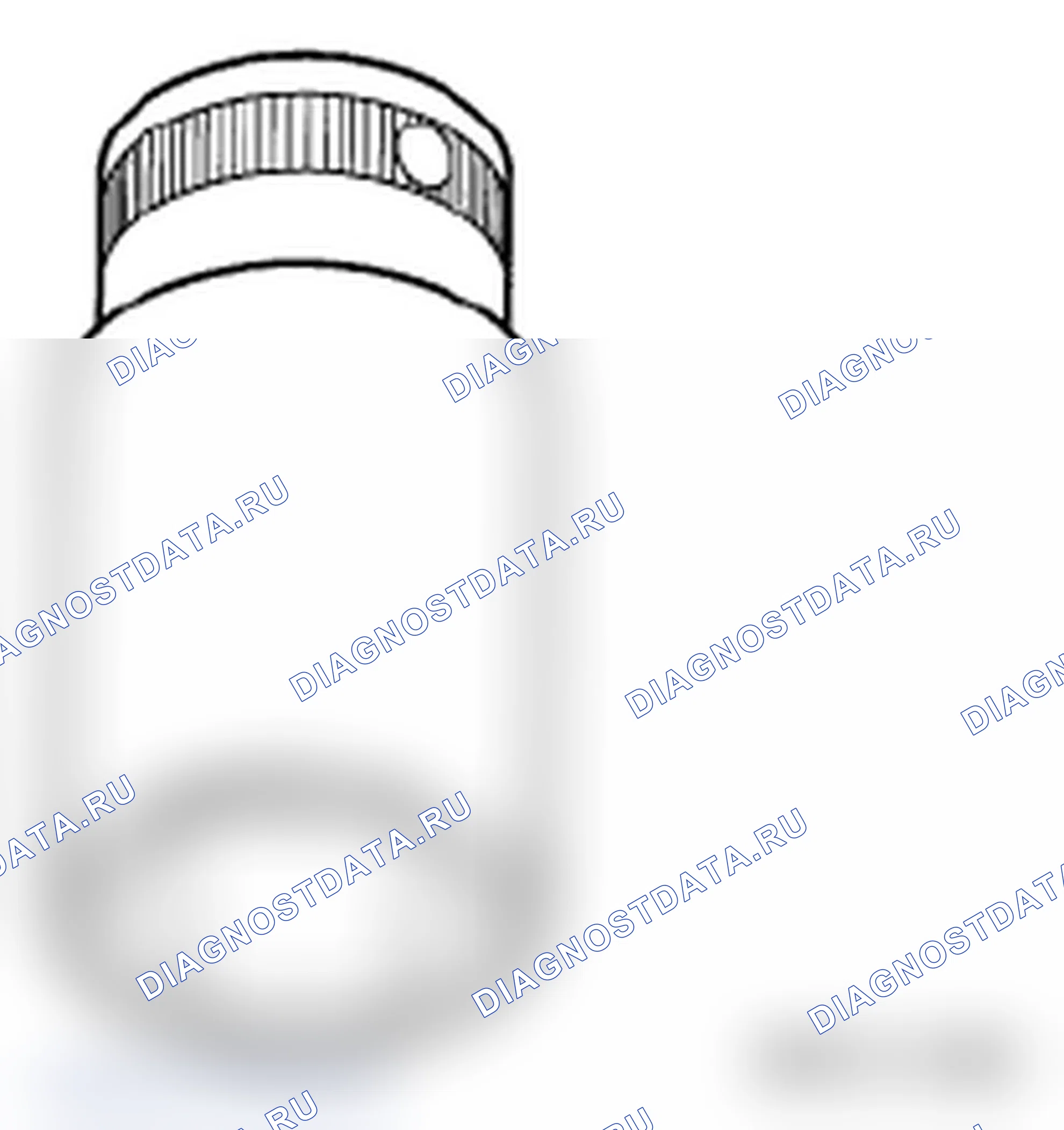 Рис. 288: 23 2 320 Гнездо под торцевой ключ WAF 36. MINI Cooper Clubman I