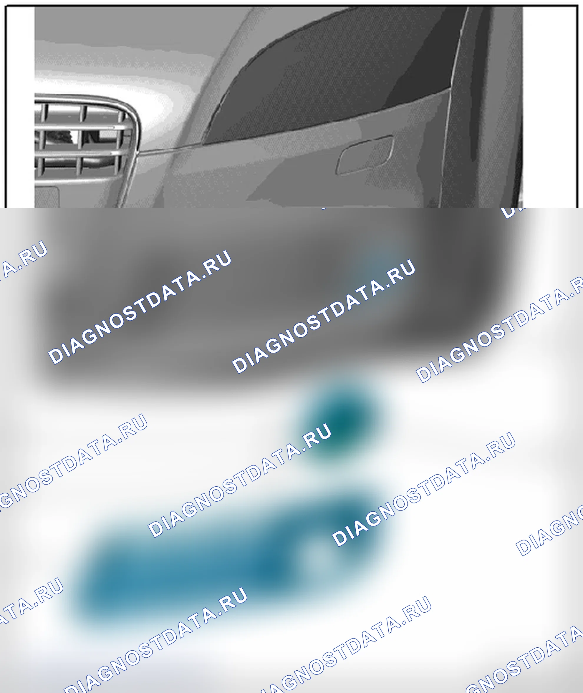 Рис. 6: ОБЗОР ПРОТИВОТУМАННЫХ ФАР. Audi TT 8J рестайлинг