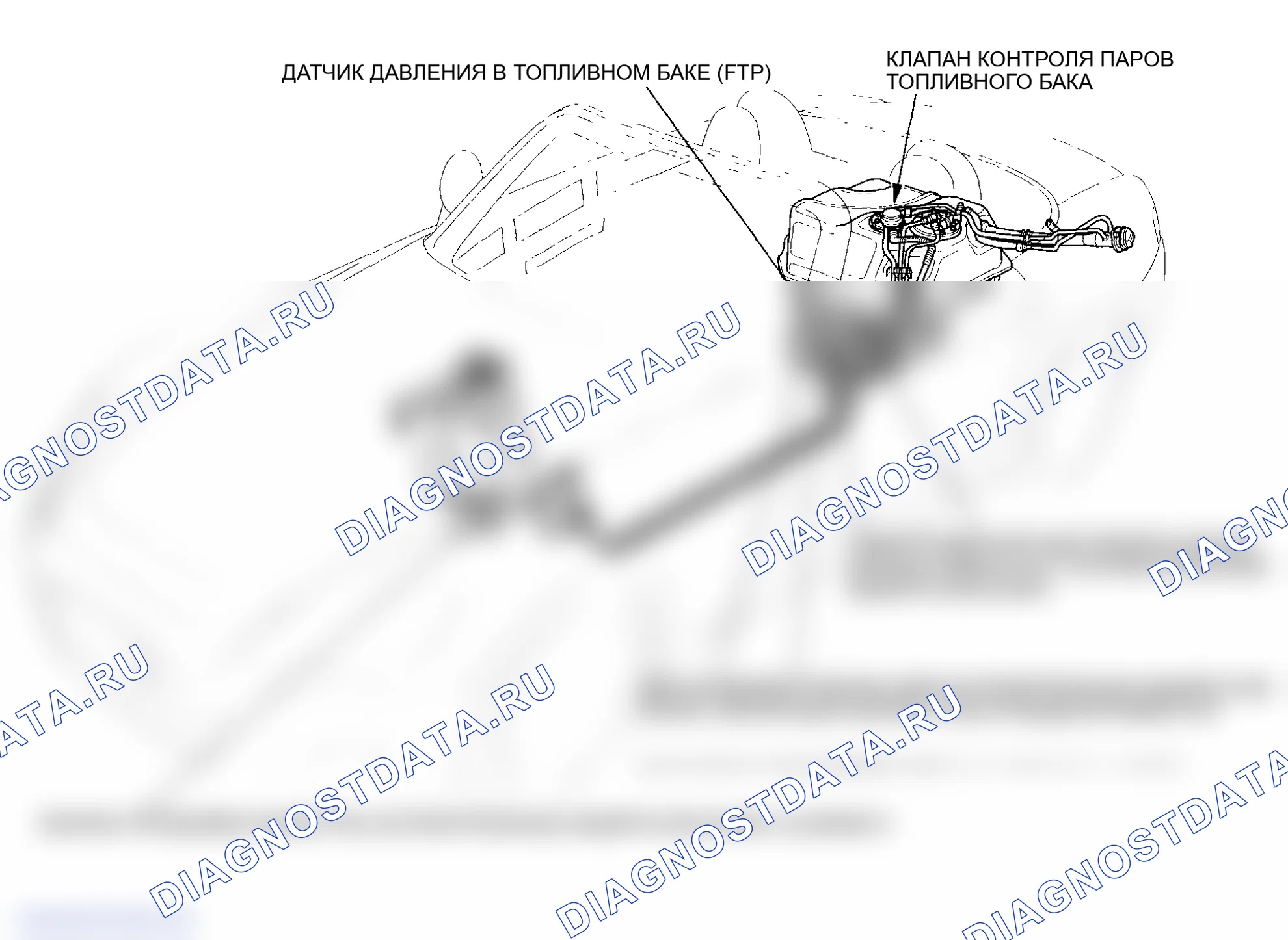 Рис. 16: Указатель расположения компонентов. Honda S2000 AP1