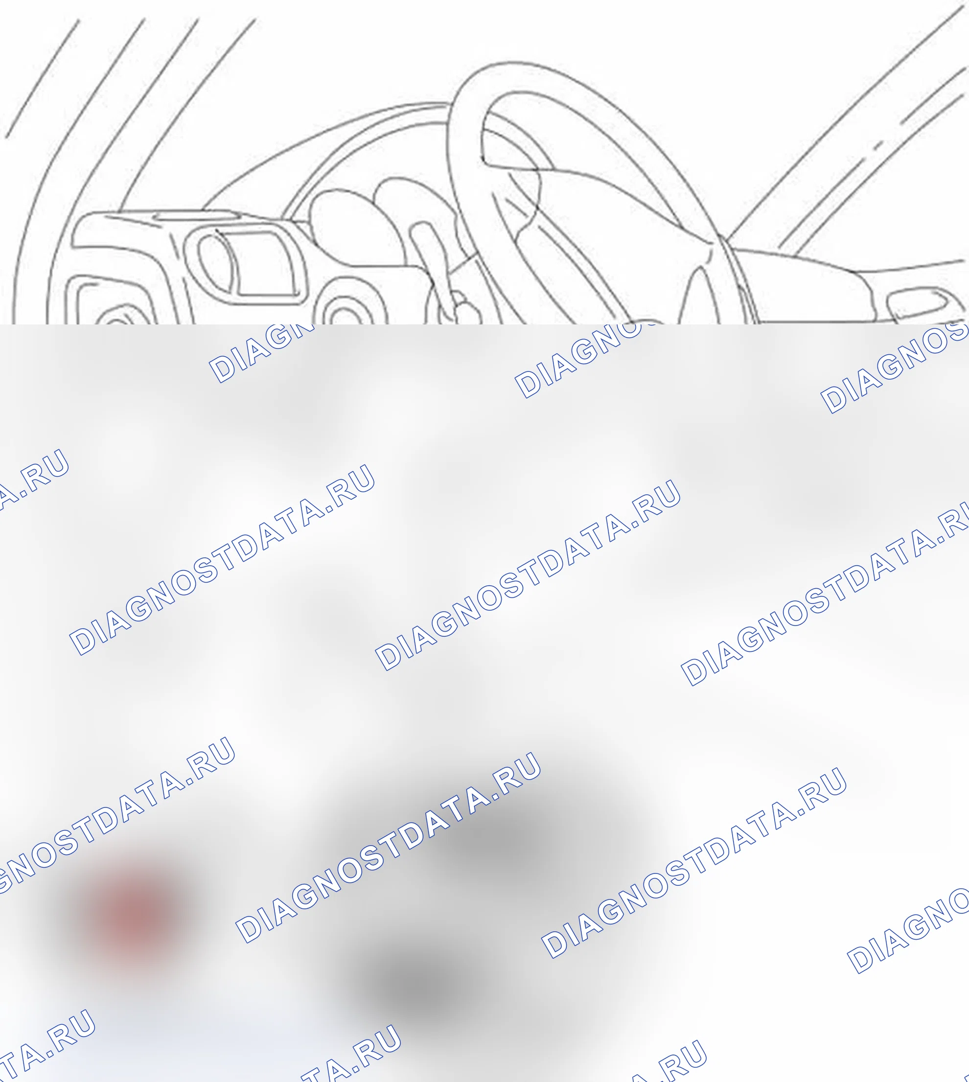 Рис. 261. Обзор зуммера для помощи при парковке. Porsche Cayenne Turbo I