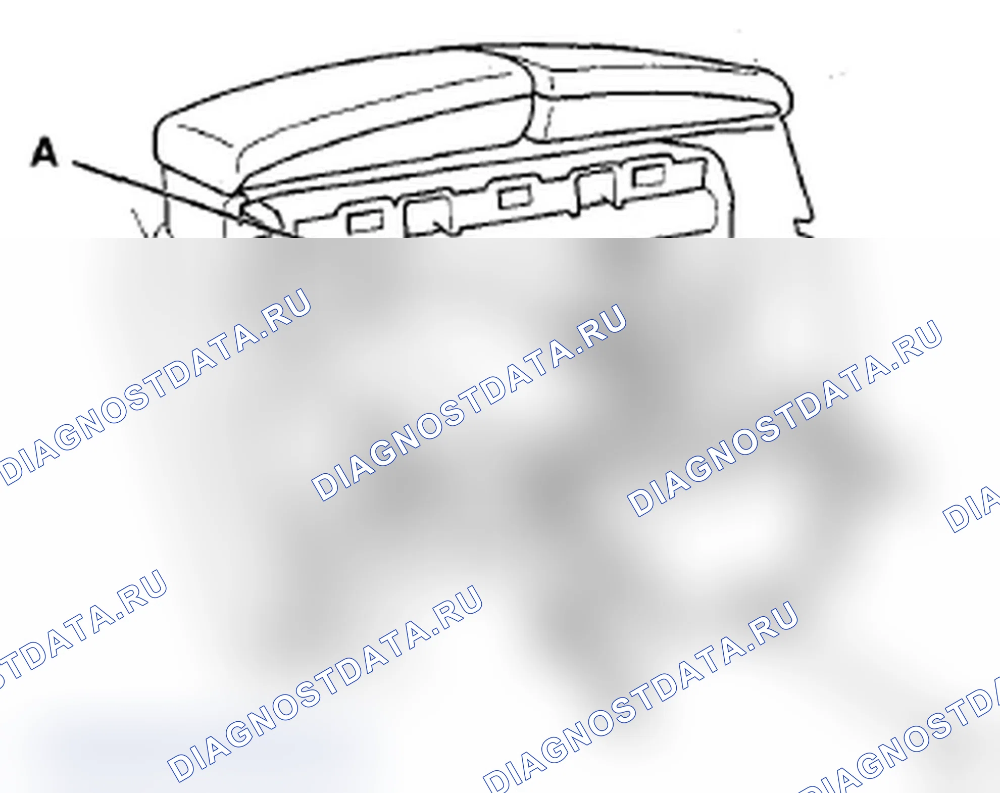 Рис. 333: Снятие/установка блока управления HandsFreeLink. Acura MDX II рестайлинг