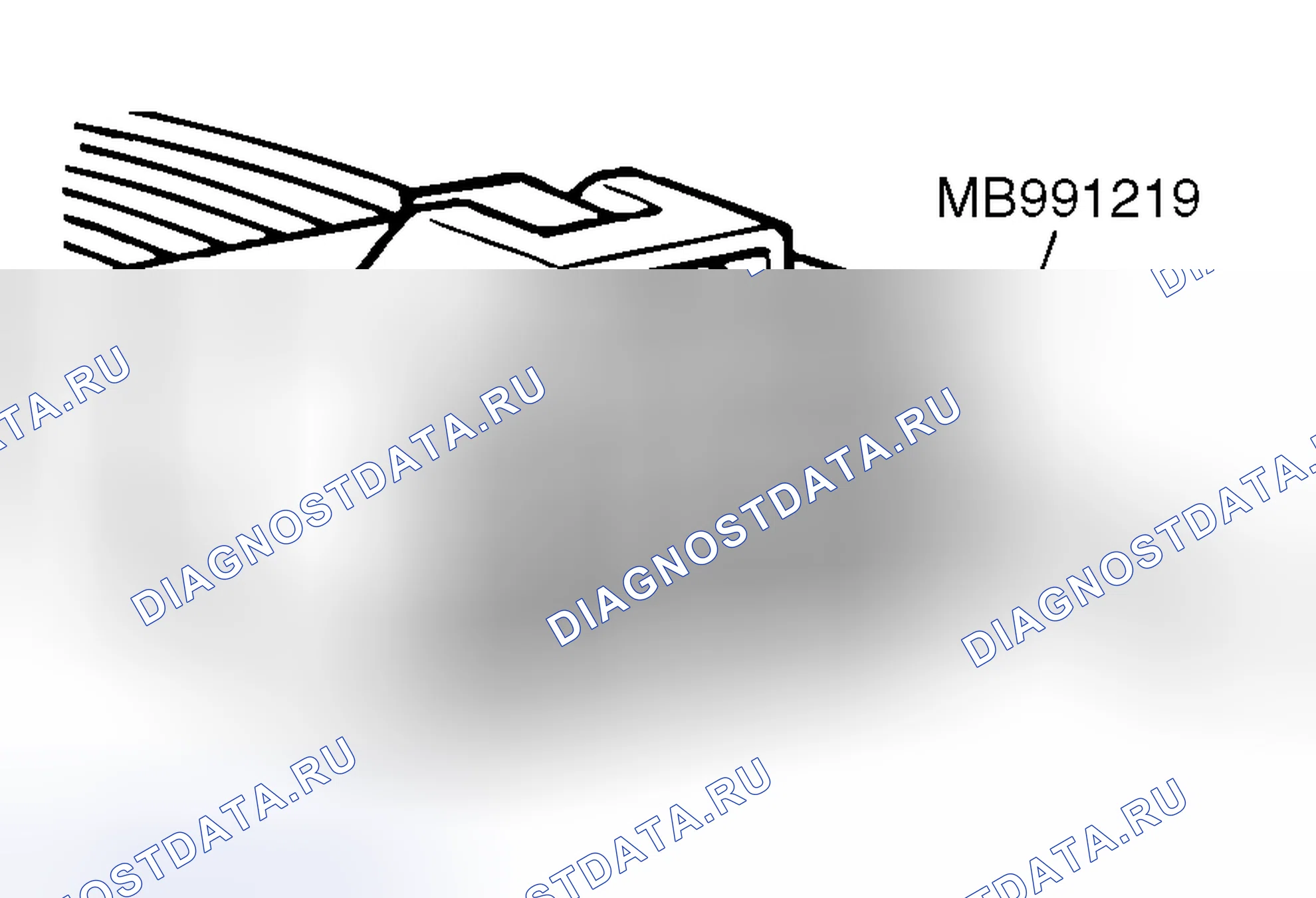 Рис. 21: ПРОВЕРКА ЗАЦЕПЛЕНИЯ СОЕДИНИТЕЛЯ. Mitsubishi Outlander I