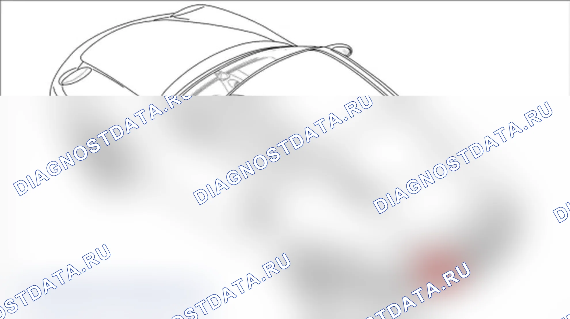 Рис. 701: Снятие заднего фартука. Porsche Boxster S 987