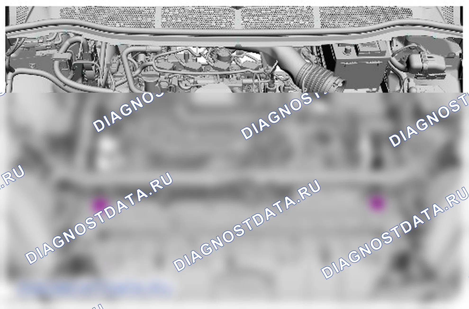 Как снять и установить панель с отверстием для решетки радиатора. Ford Galaxy III