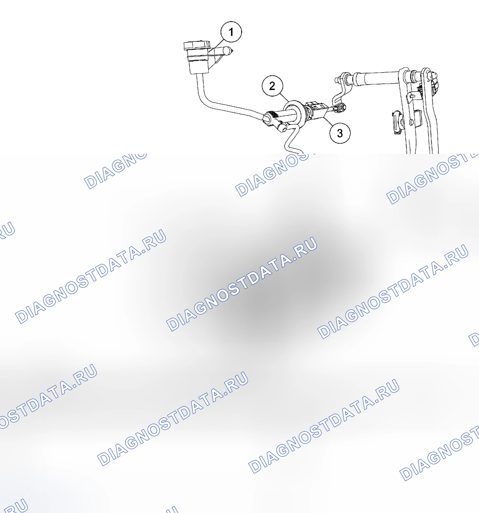 Рис. 88: Управление сцеплением. Ford Pickup F350 Super Duty 