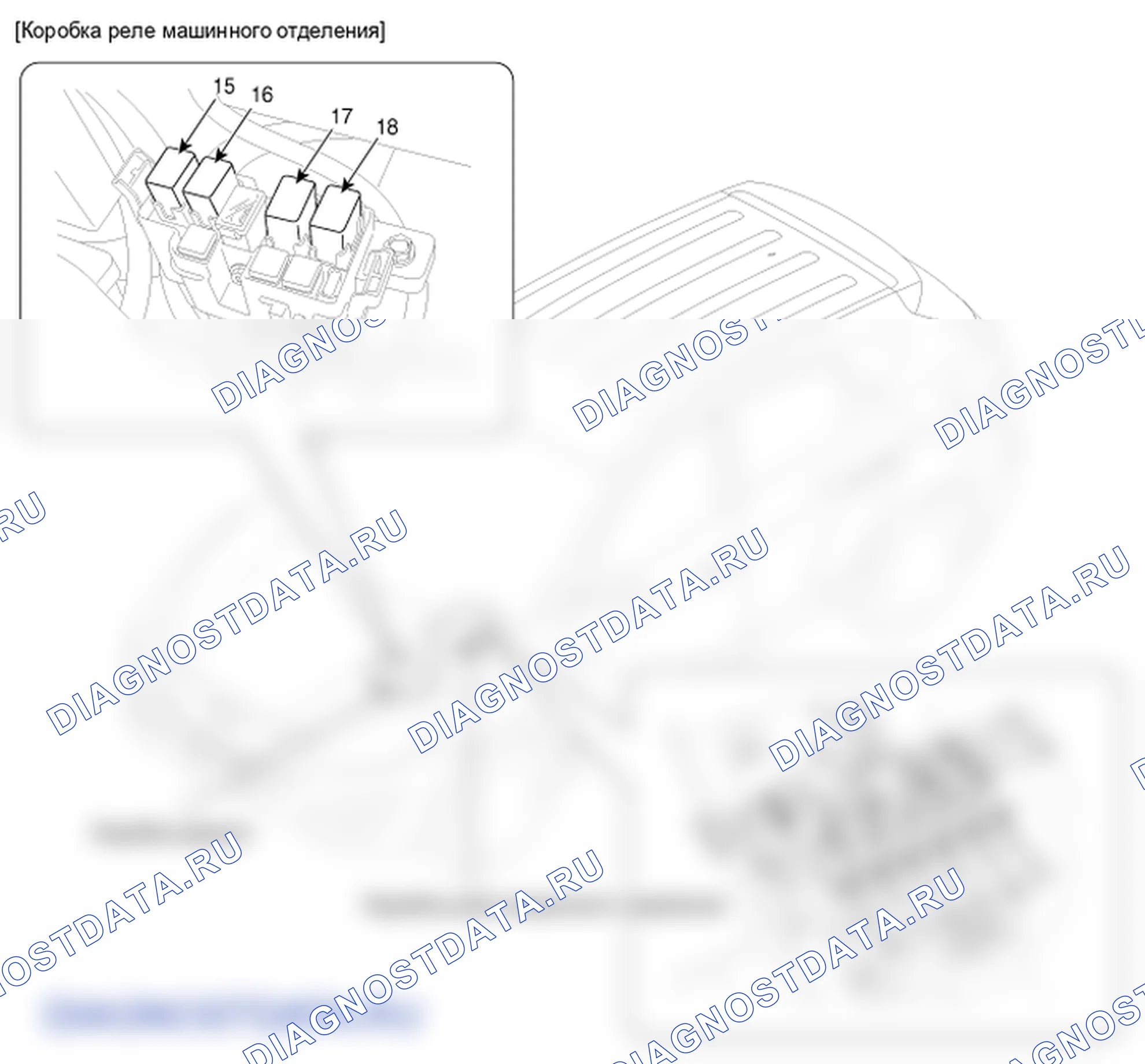 Компоненты и их расположение. Hyundai ix35 EL