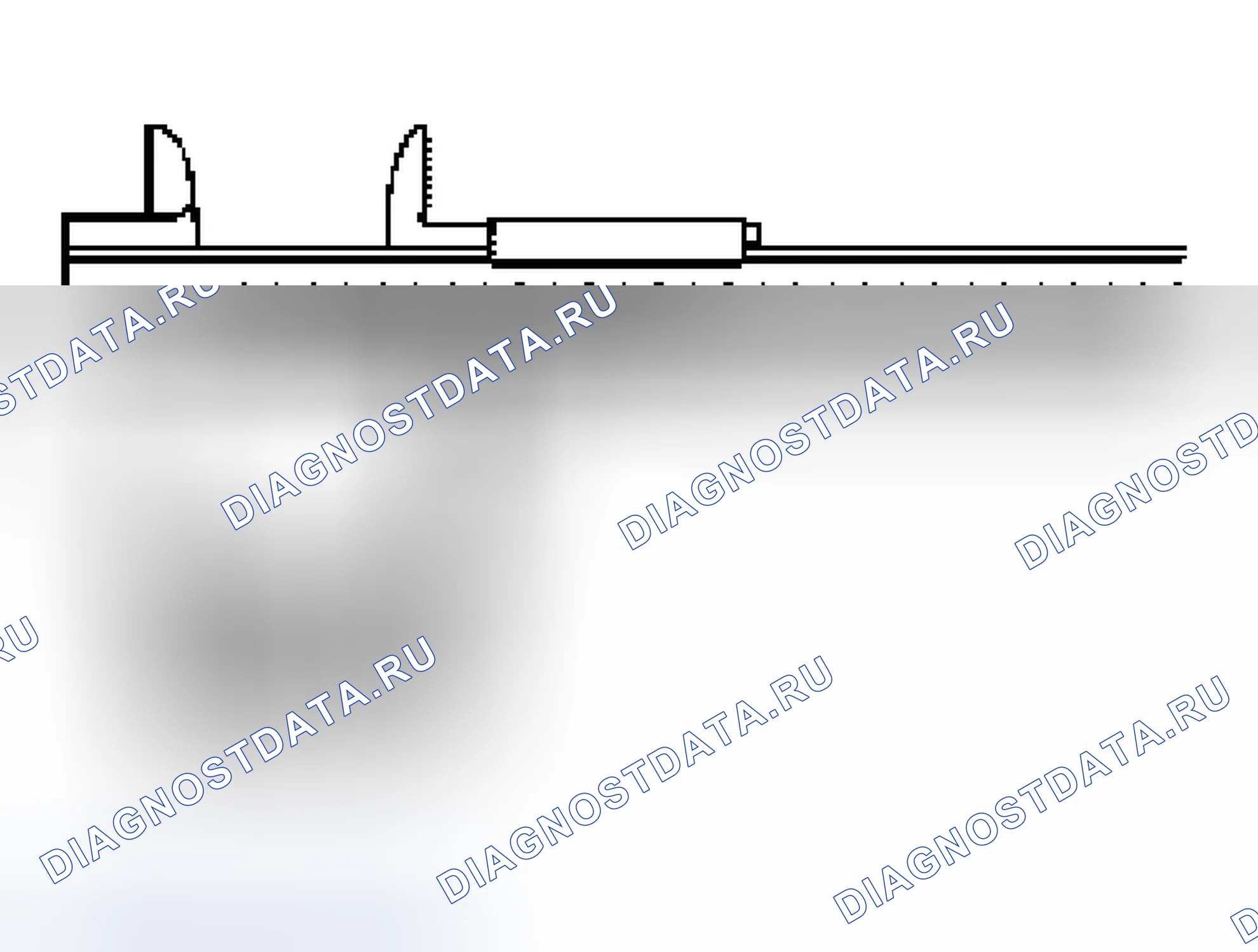 Рис. 53: Клапан - длина без пружины. Ford Escape I