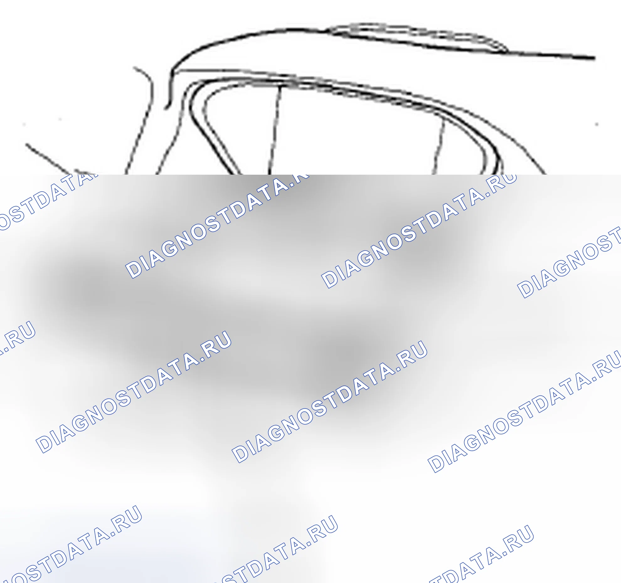 Рис. 361: Демонтаж/монтаж навигационного дисплейного блока. Acura ZDX I