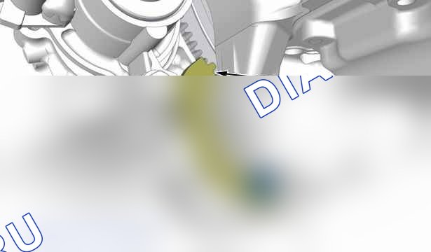 Проверка: фиксация механизма газораспределения — b1ed0dld. Citroen Jumpy II