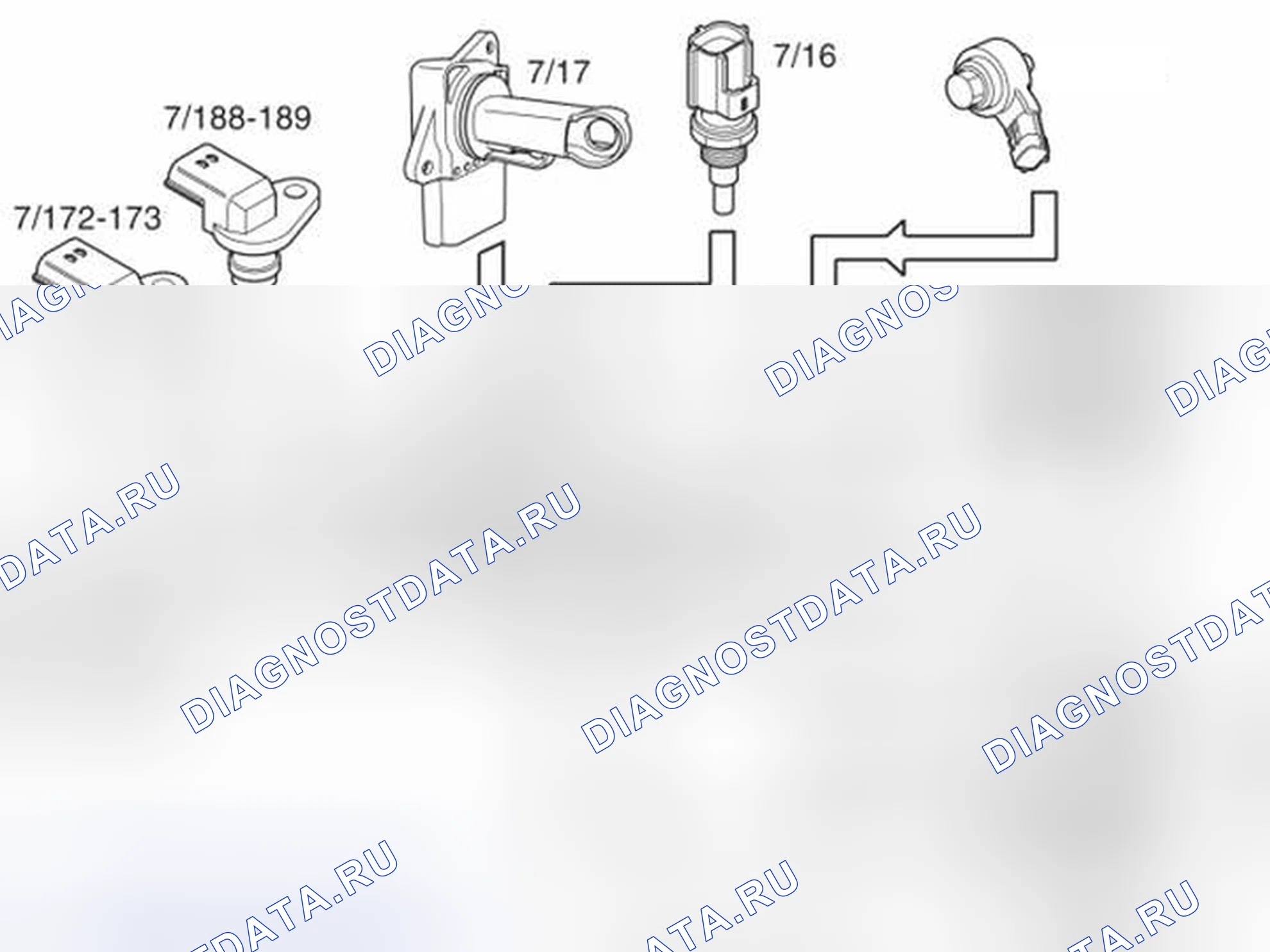 Рис. 1125: УПРАВЛЕНИЕ ЗАЖИГАНИЕМ. Volvo S80 II рестайлинг