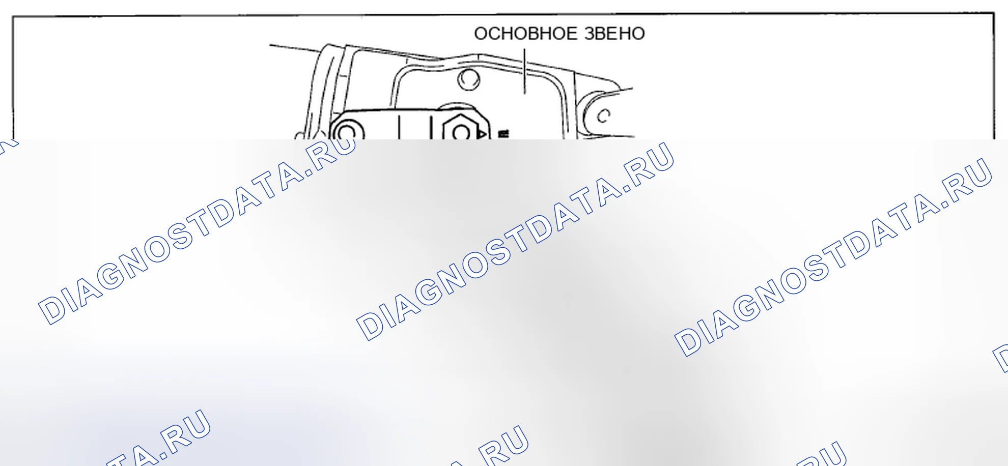 Рис. 11: Двигатель стеклоочистителя в сборе Примечание. Honda CR-V IV рестайлинг