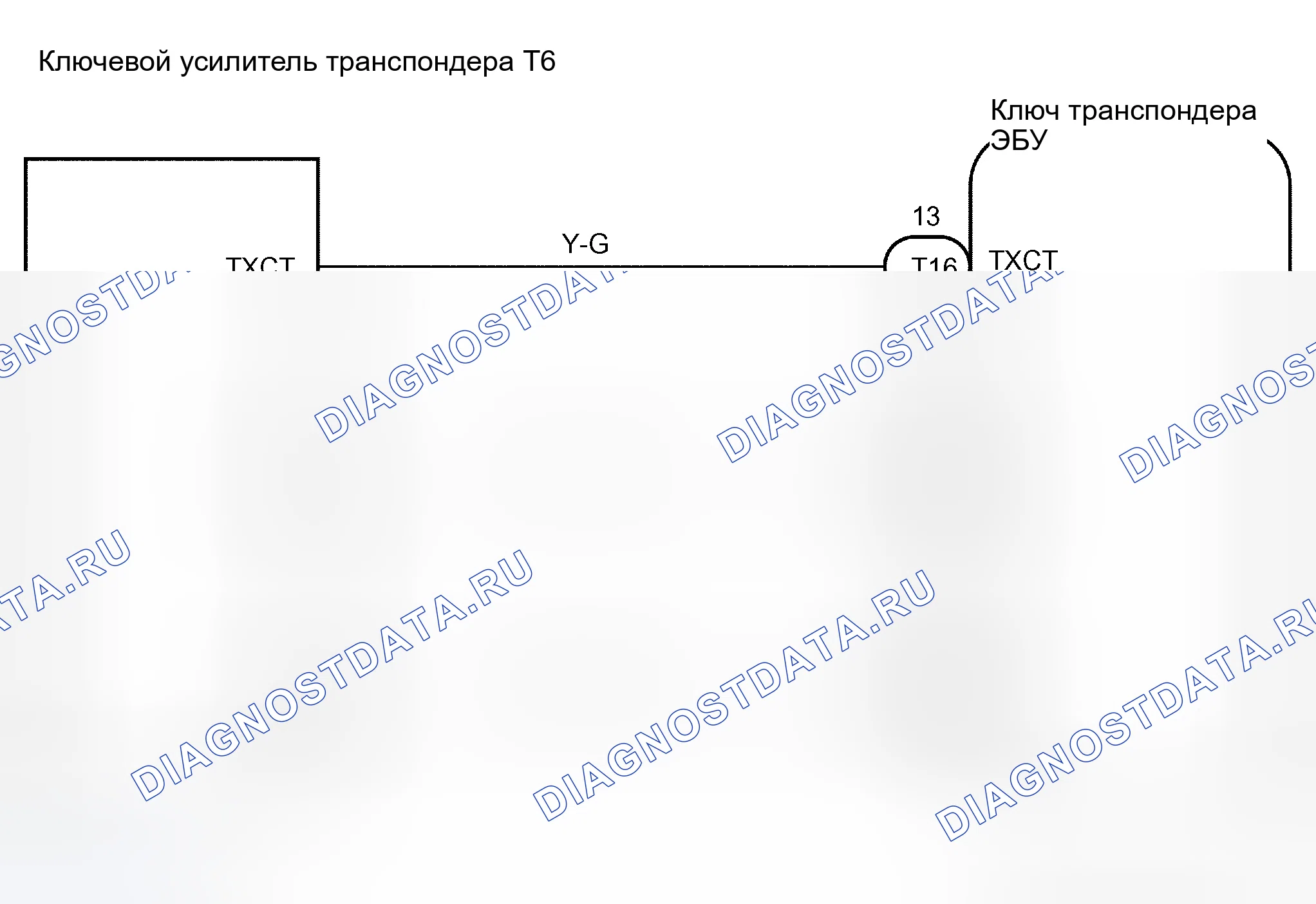 Рис. 22: электросхема. Toyota Sequoia I рестайлинг