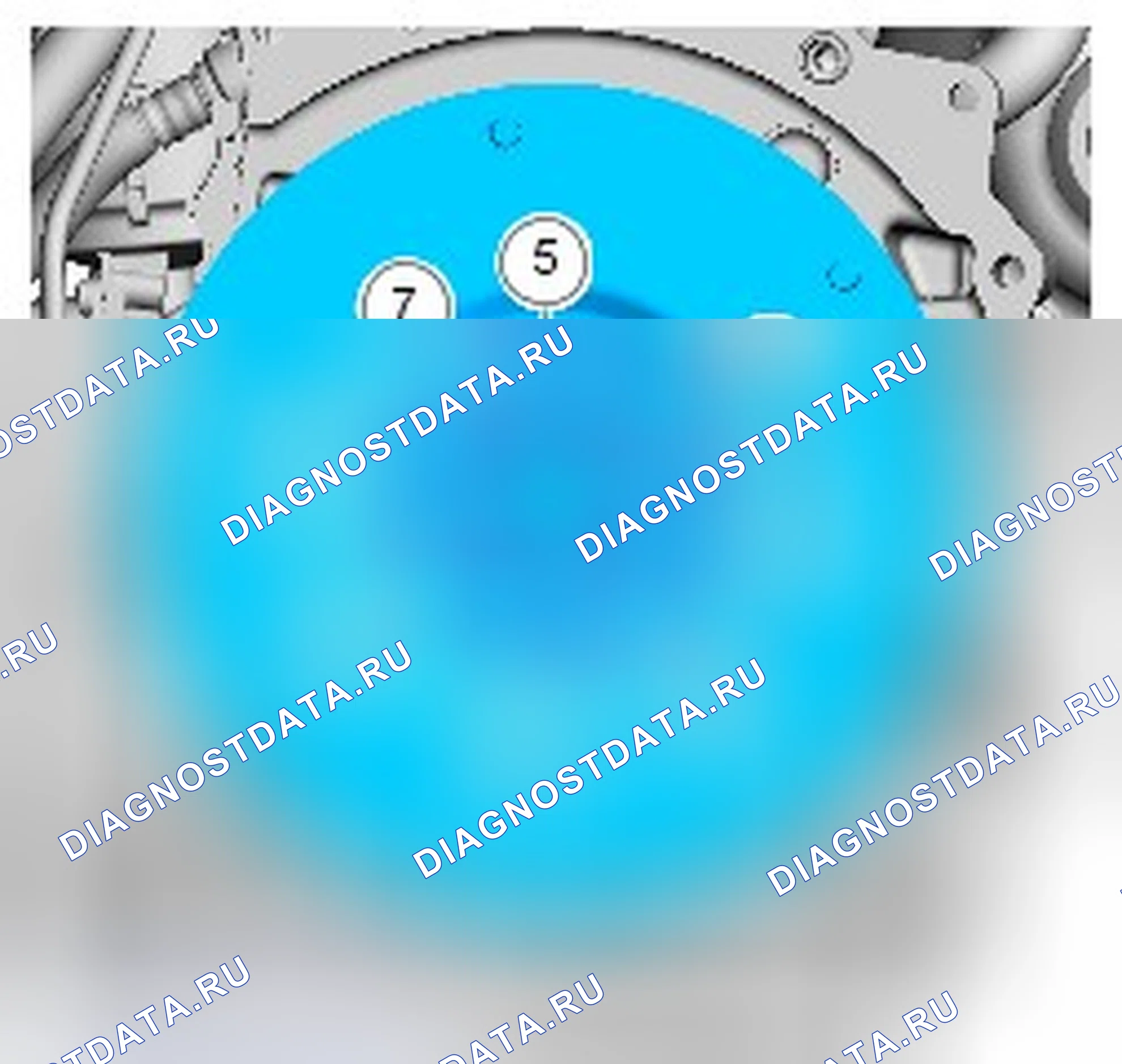 Как снять и установить заднее уплотнение коленчатого вала. Ford Galaxy III