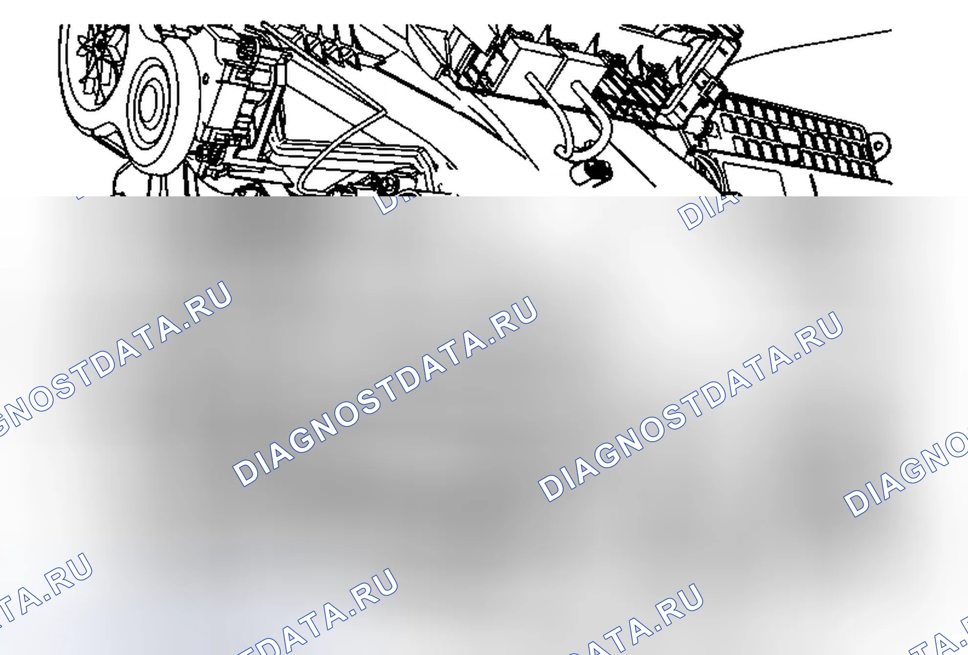 Рис. 69: Замена привода клапана вспомогательного режима. Cadillac SRX II