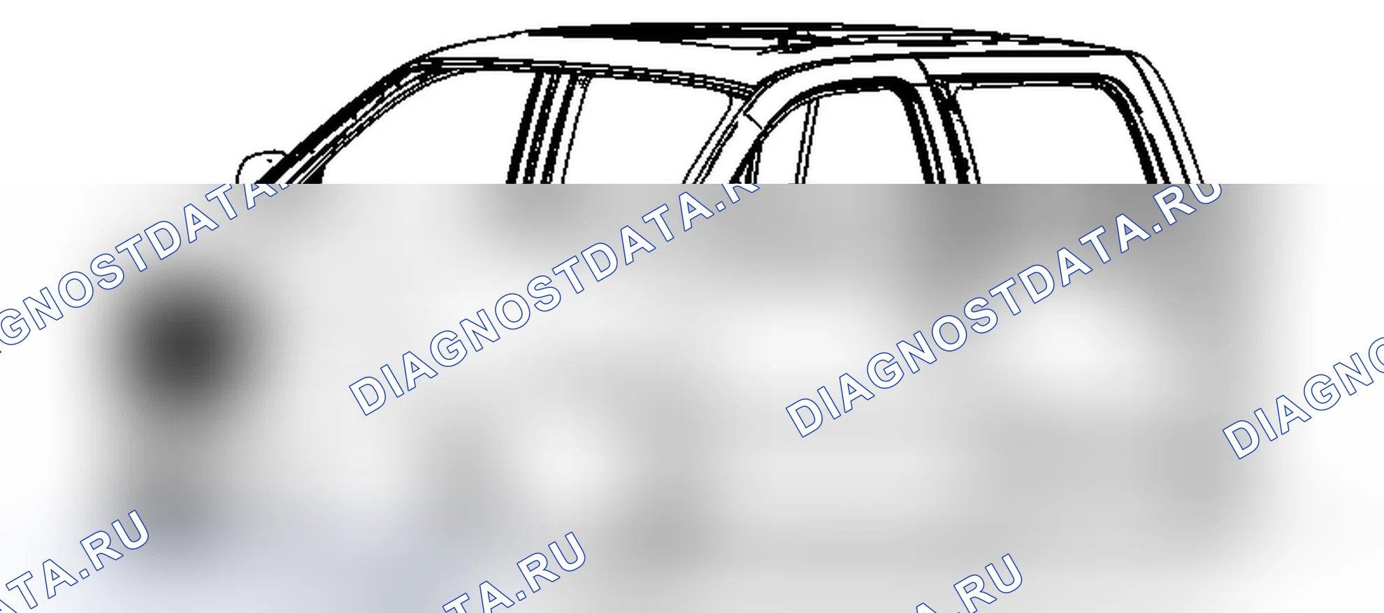 Рис. 25: Замена боковой формовки корпуса двери (GMC). Chevrolet Silverado 3500 HD 