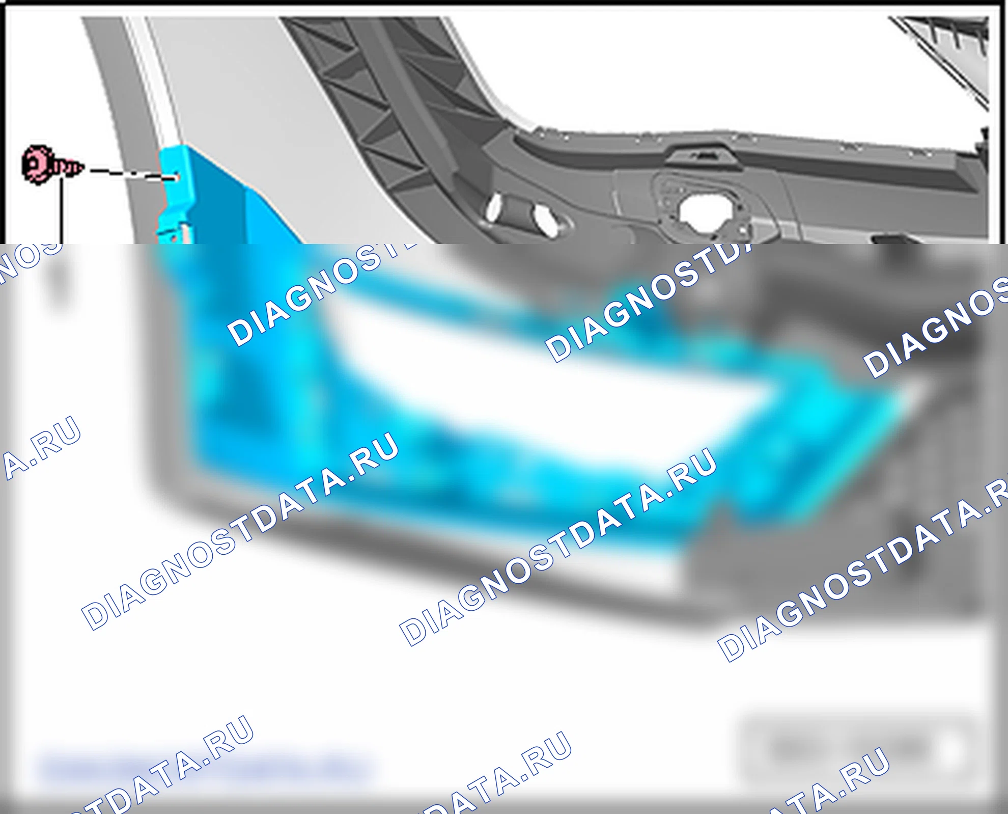Облицовка переднего бампера.. SEAT Ibiza IV