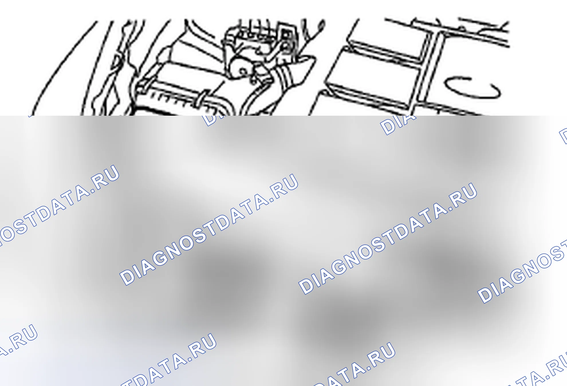 Рис. 695: ДЕМОНТАЖ. Subaru Legacy BM/BR рестайлинг