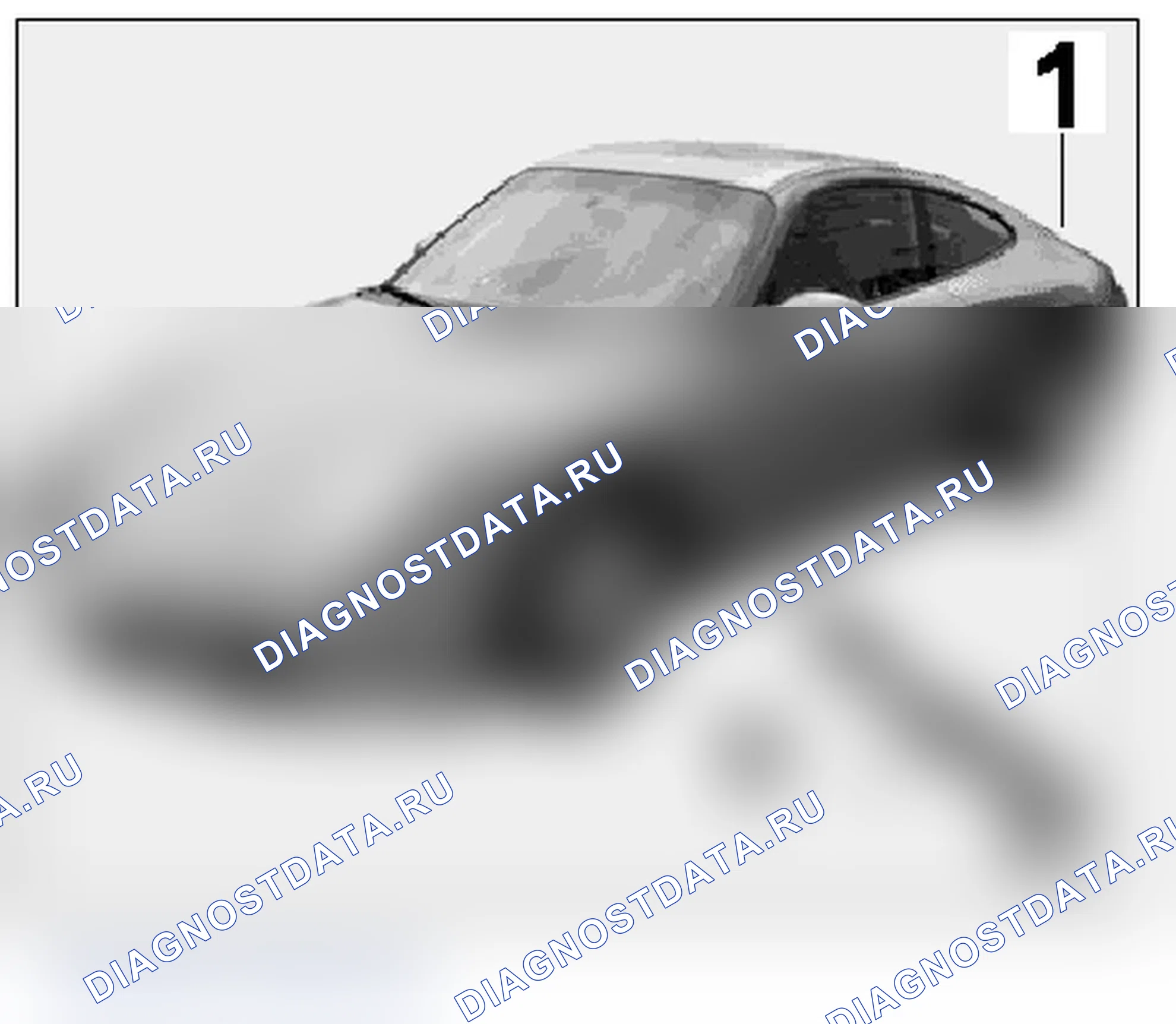 Рис. 958: Удаление боковой секции. Porsche 911 GT3 997