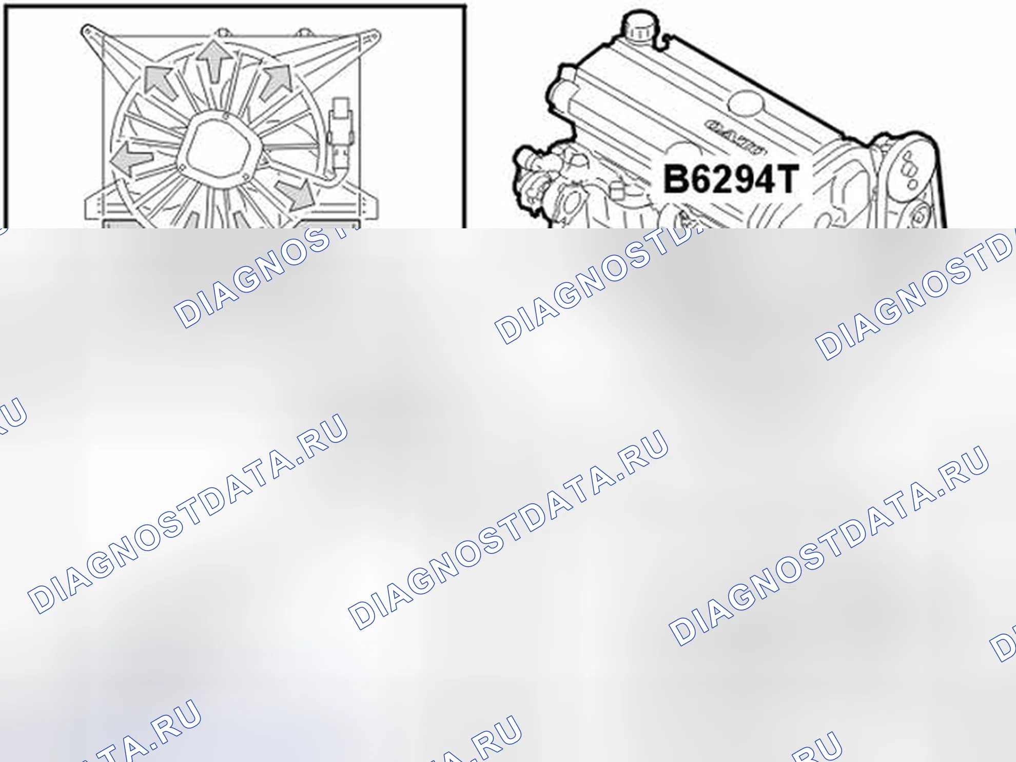 Рис. 16: Уникальный для XC90 с двигателем B6294T. Volvo S80 I рестайлинг