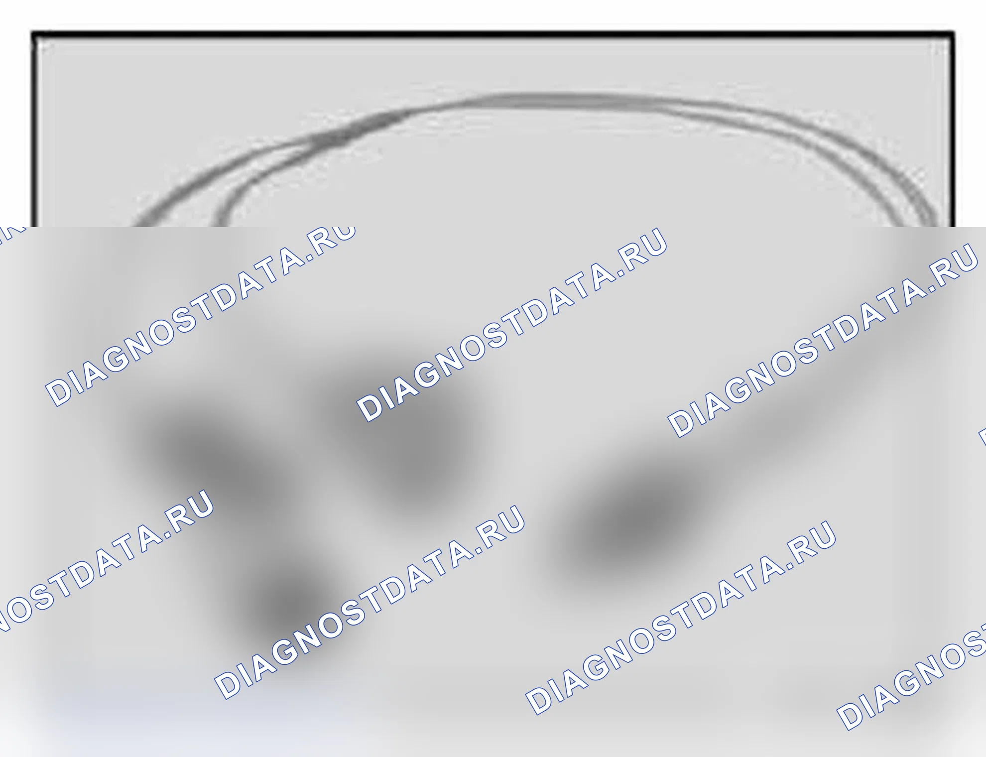 Рис. 317: 61 3 480 Вывод 2-контактного V-адаптера. MINI Cooper Clubman I рестайлинг