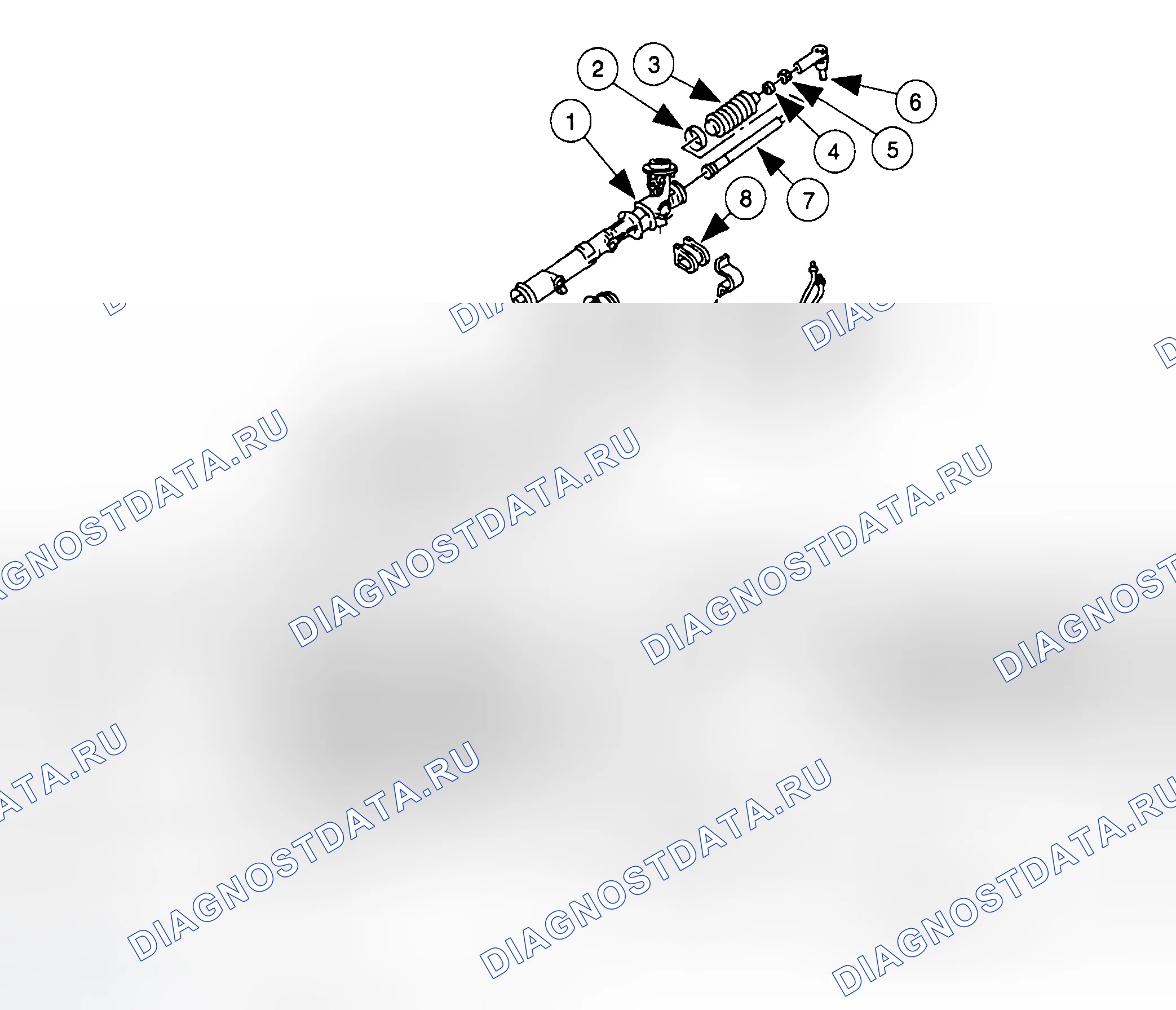 Рис. 69: РУЛЕВОЙ МЕХАНИЗМ. Ford Escort ZX2 