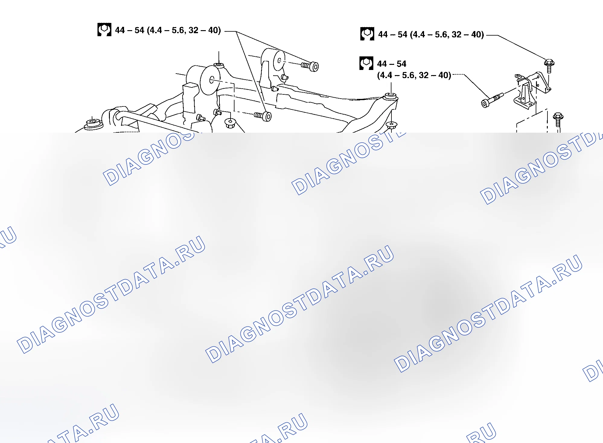 Рис. 40: Демонтаж и монтаж. Nissan Altima L31