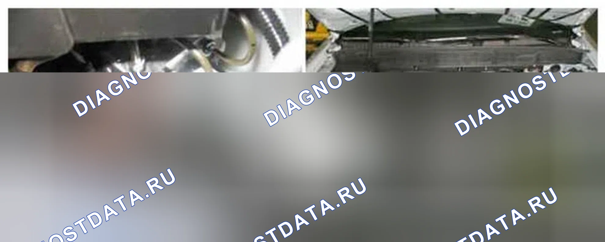 Рис. 216: Расположение компонентов. Hyundai Equus II