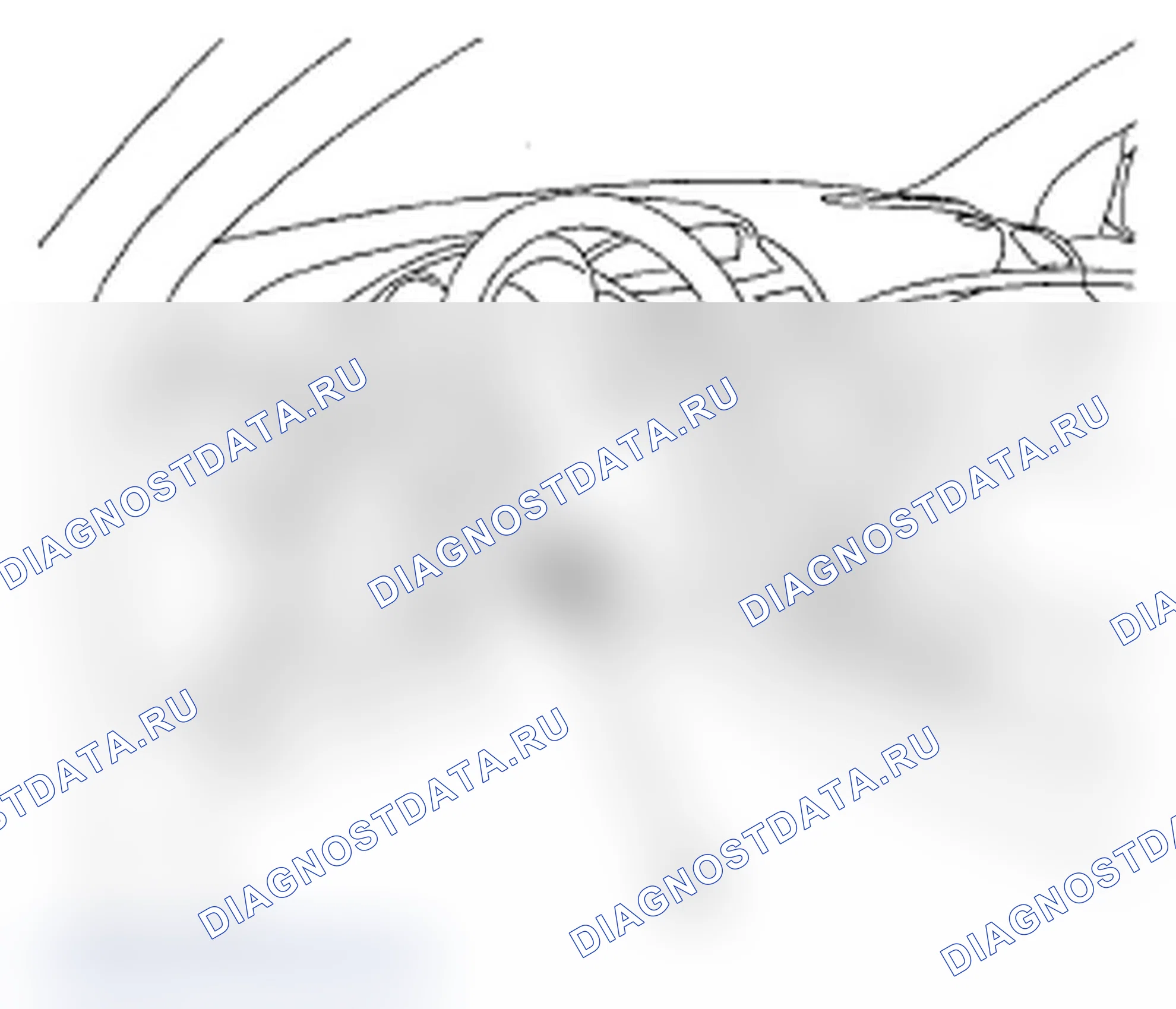 Рис. 56: Запись центральной точки датчика угла поворота. Acura MDX II