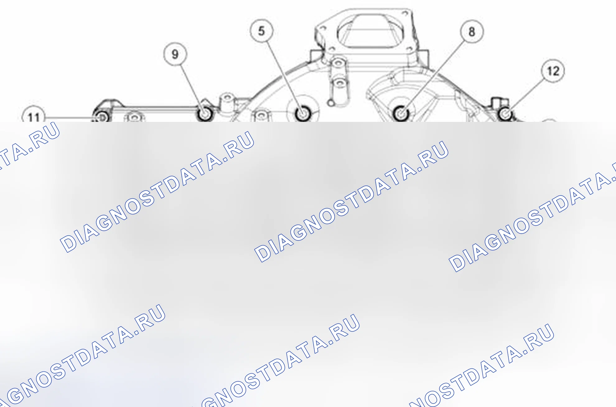 Рис. 444: Установка. Ford Pickup F250 Super Duty II