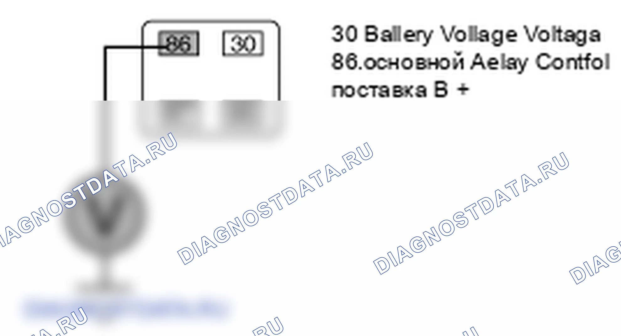 Контроль проводов — P0560. Kia Sportage KM