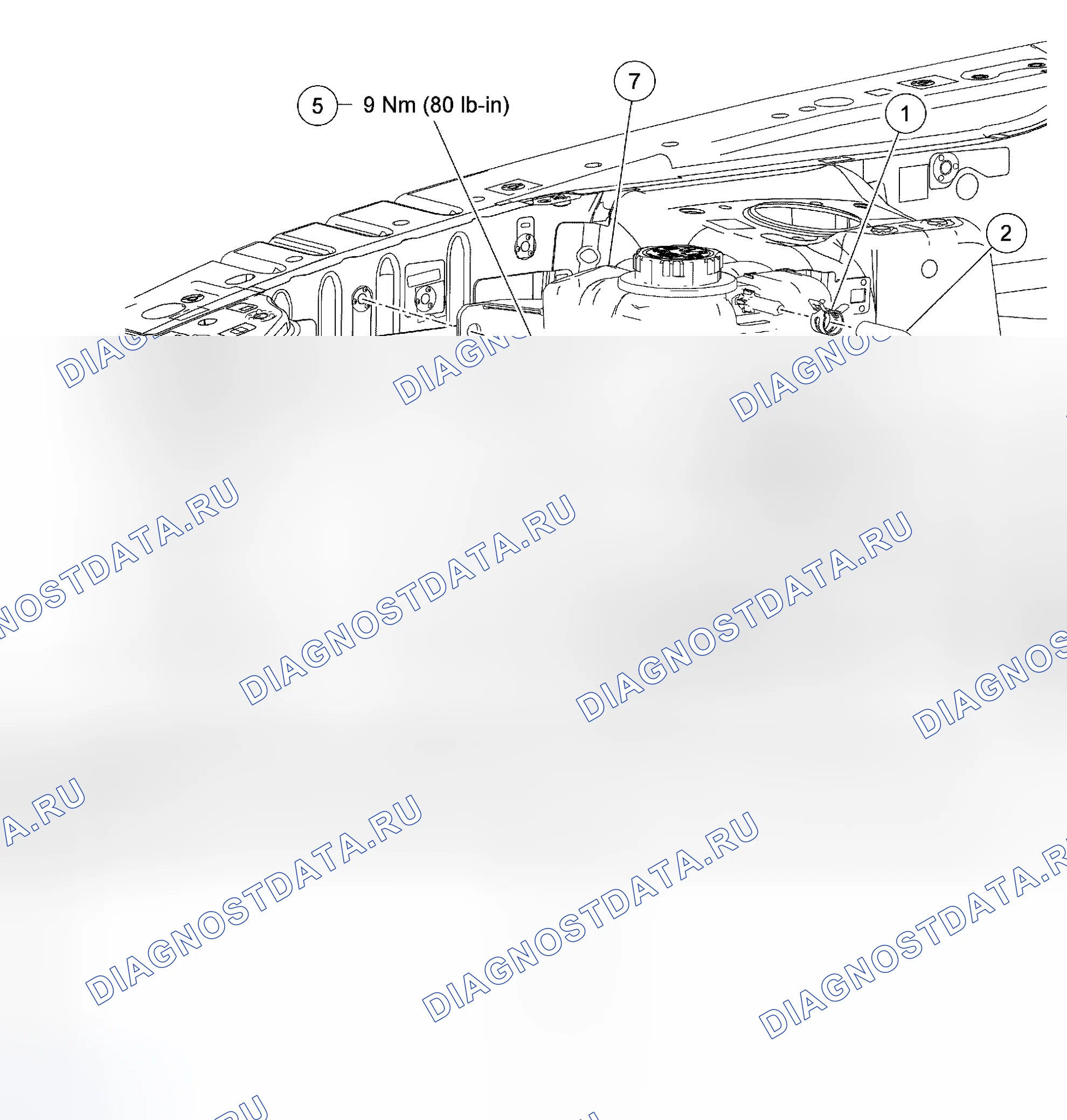 Рис. 8: Флакон дегазатора. Hyundai Mistra II