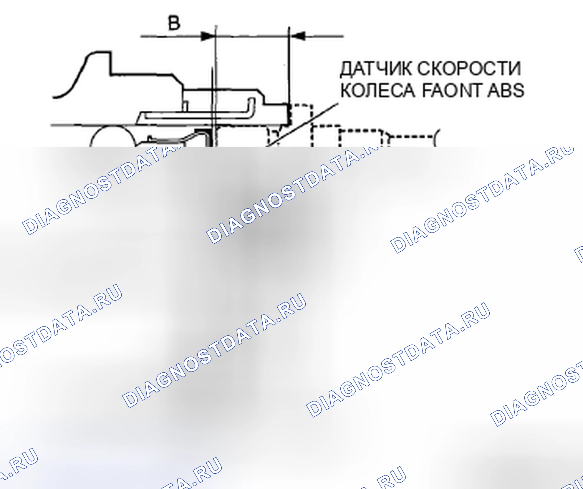 Рис. 44: Контроль зазора. Mazda MX-5 NC рестайлинг