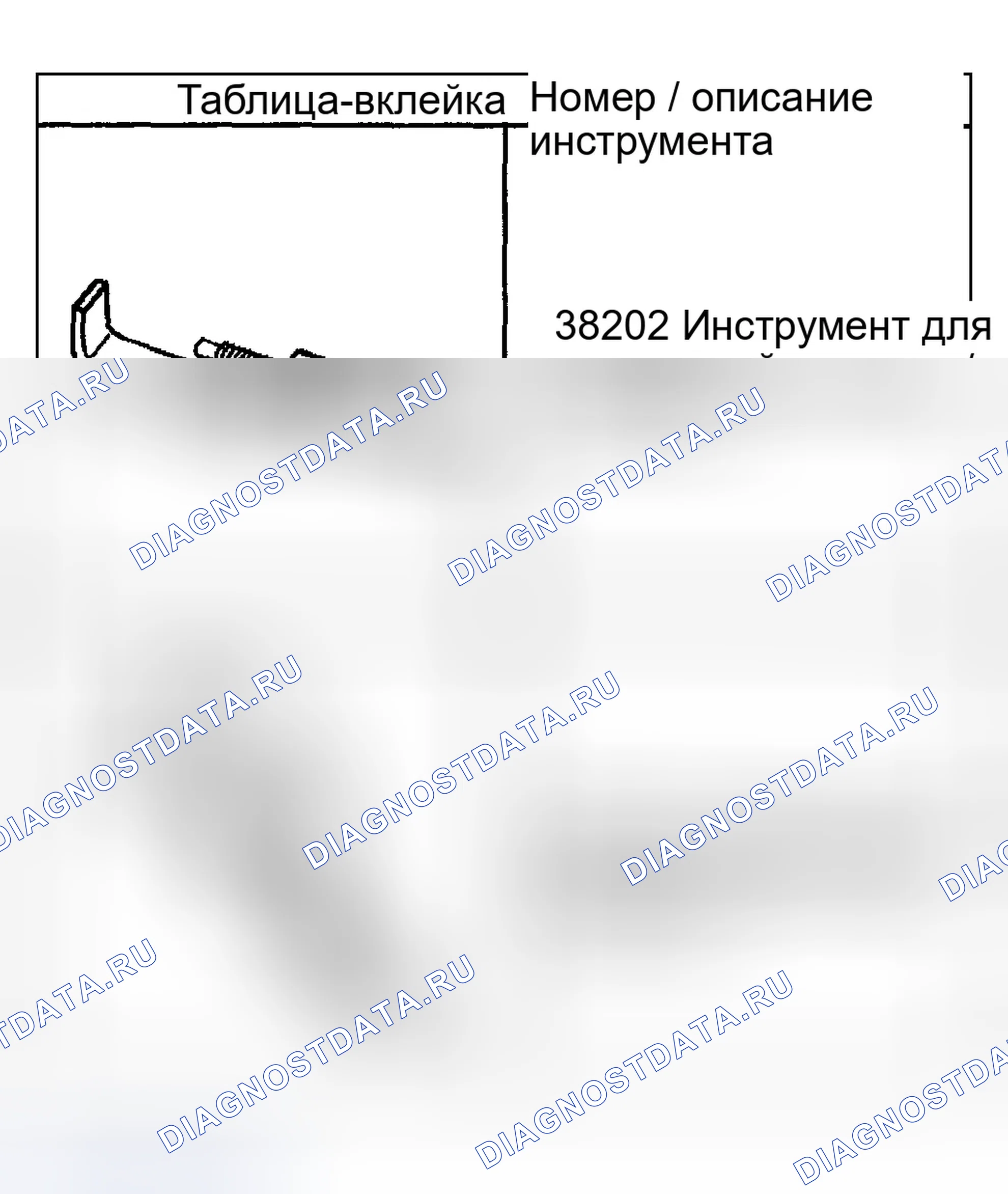 Рис. 2: Специальные инструменты и оборудование. GMC Yukon II