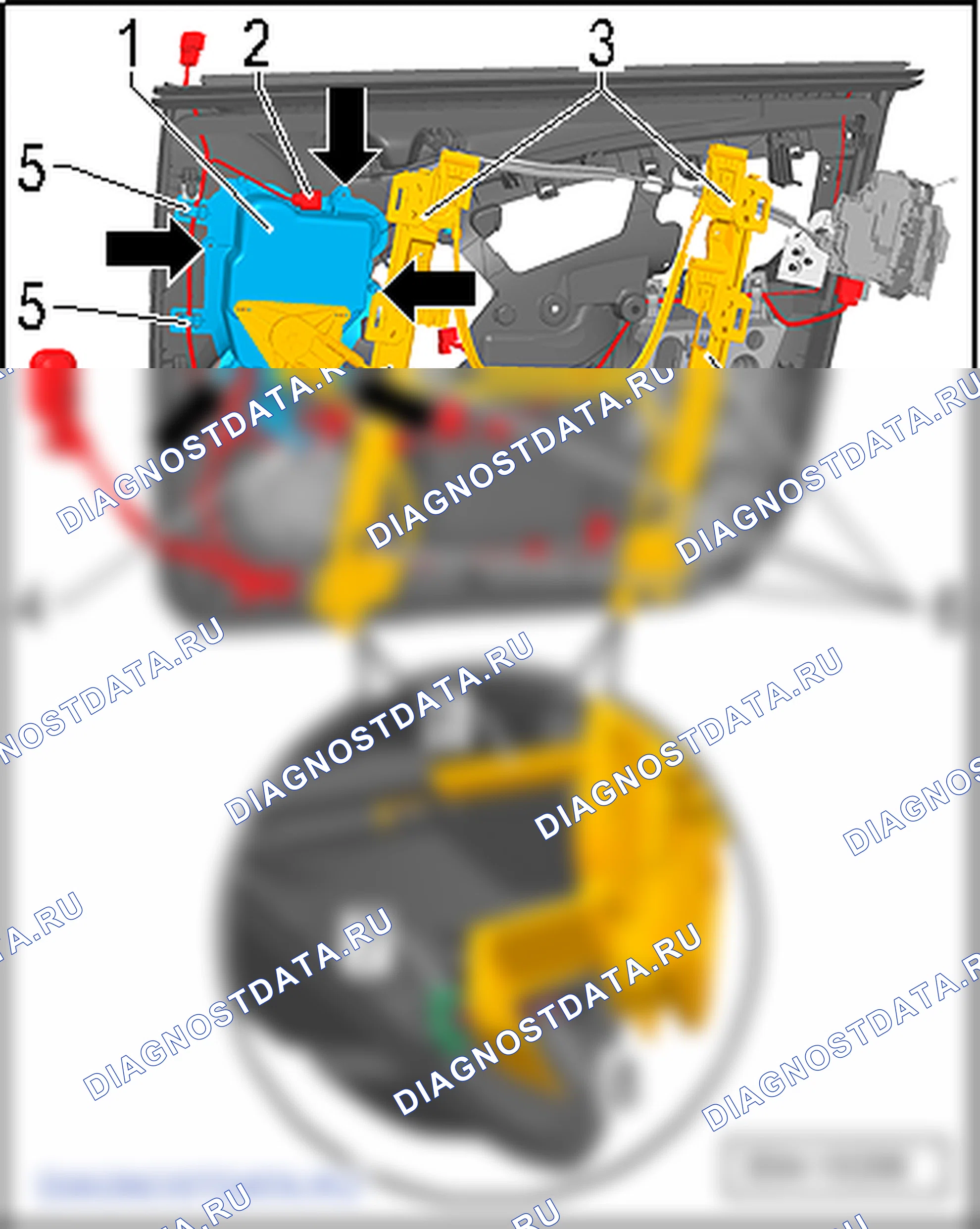 Стёкла передних дверей. SEAT Altea I