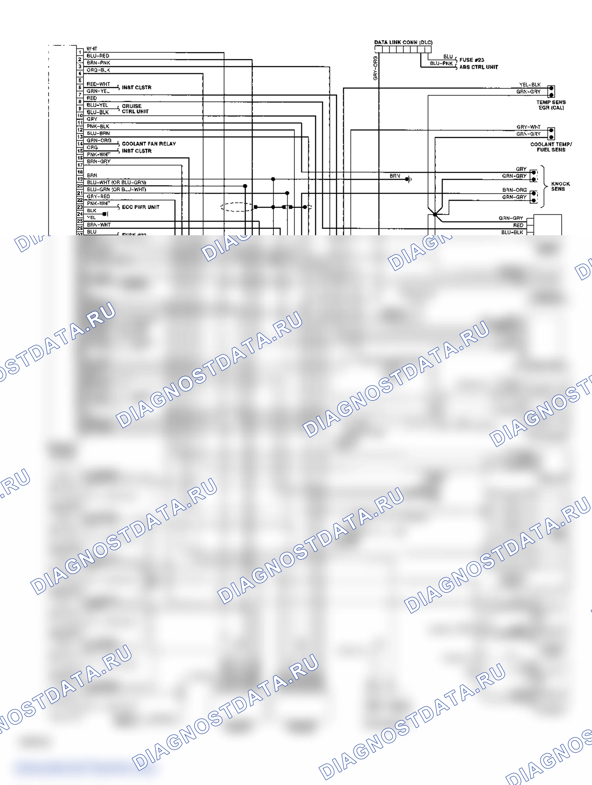 Wiring Diagram (960 3.0L). Volvo 940 I