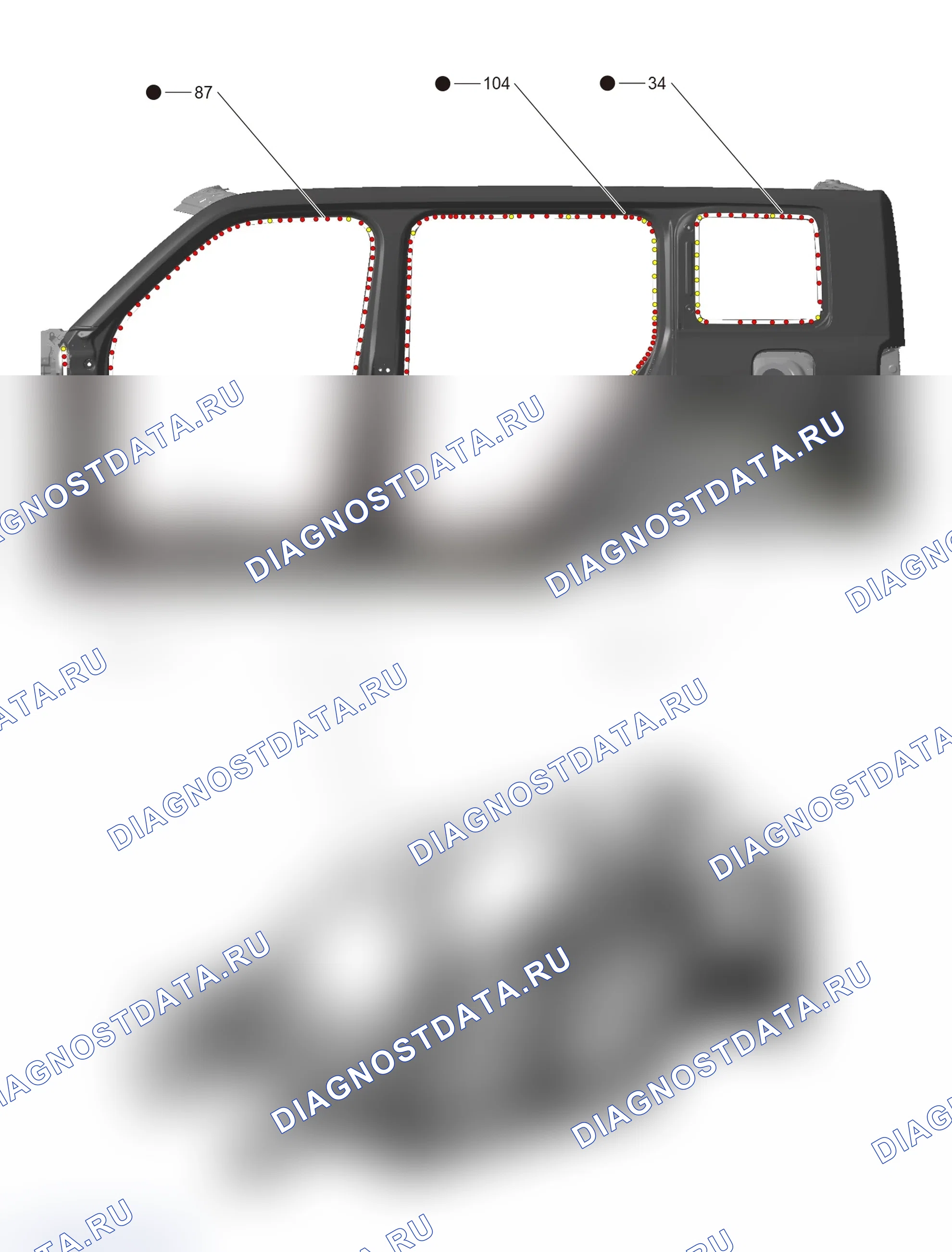 Периферийная панель слева — Haval Raptor. Haval Raptor I