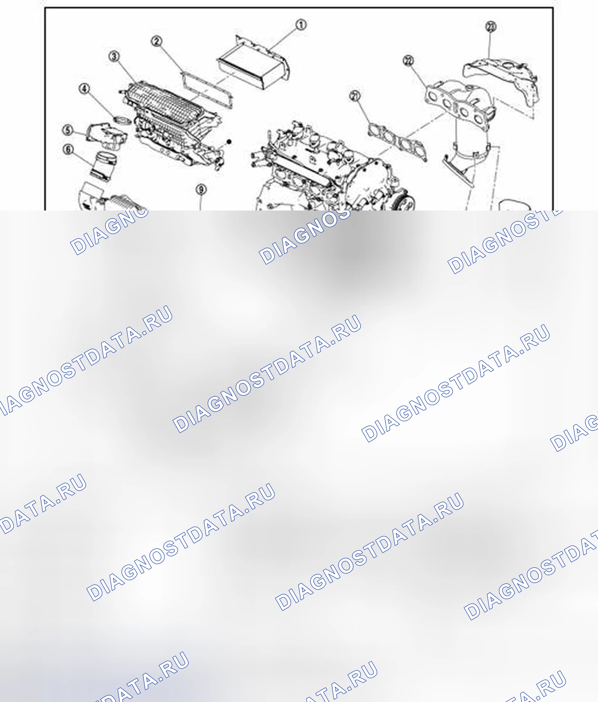 Рис. 321: СТРУКТУРА. Nissan Pathfinder IV рестайлинг