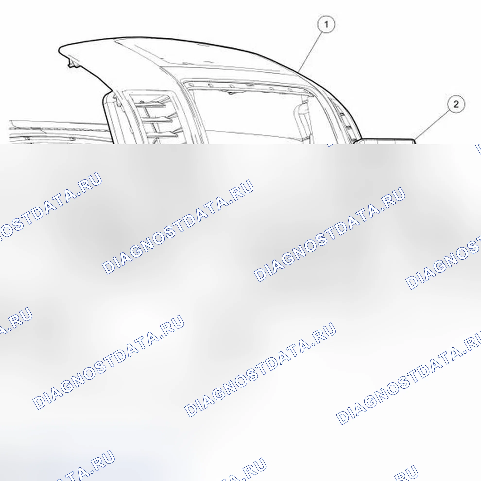Рис. 52: Коммутатор центра обработки сообщений. Ford Edge I