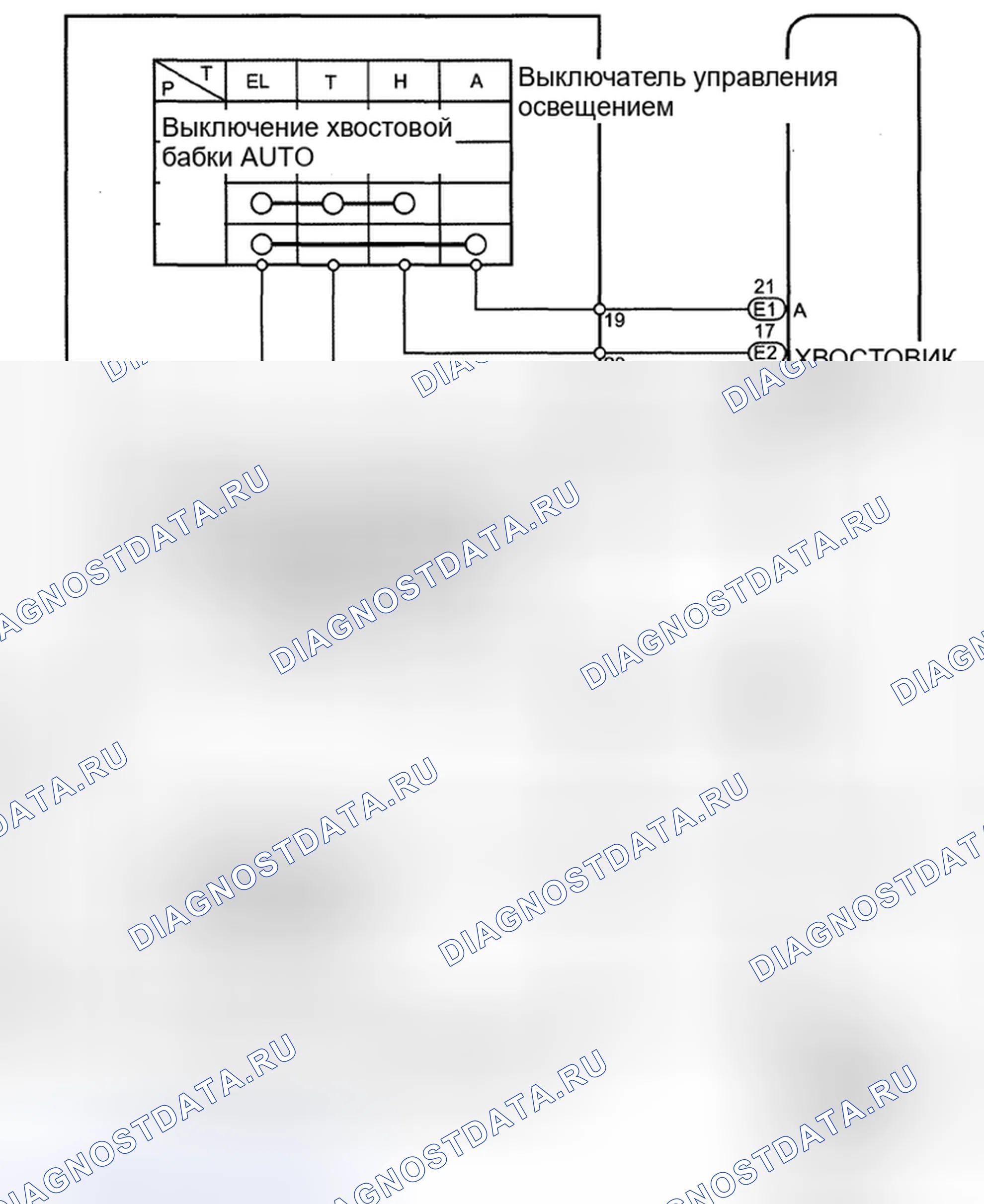 Рис. 54: электросхема. Toyota Land Cruiser 200