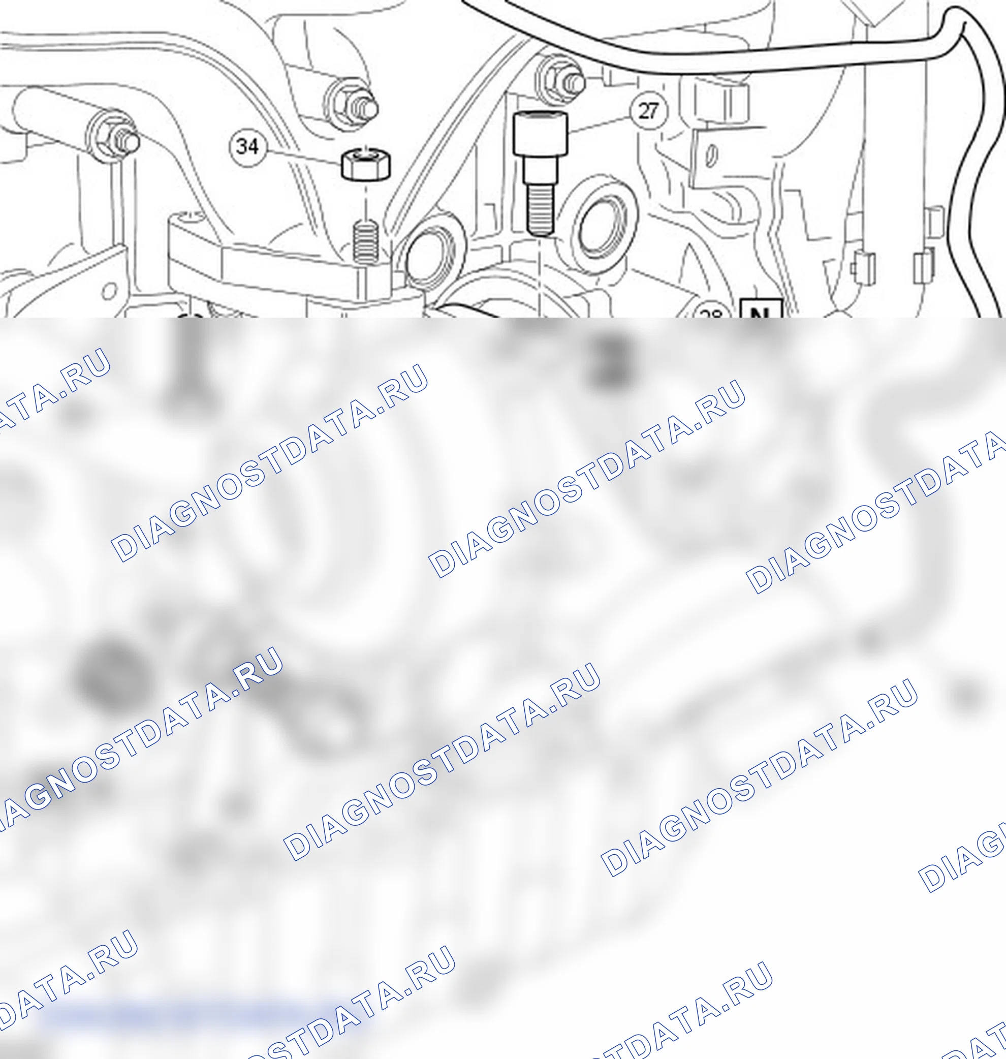 Разборка двигателя. Ford C-MAX I рестайлинг