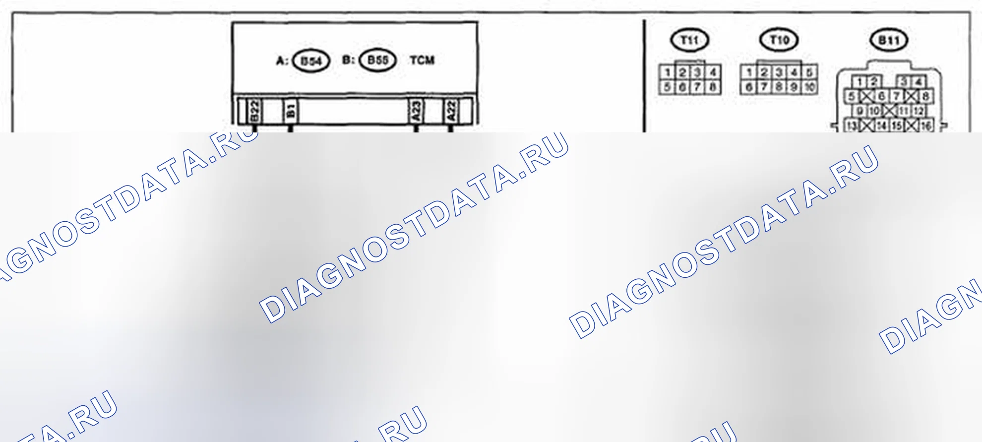 Рис. 634: электросхема. Subaru Legacy BM/BR