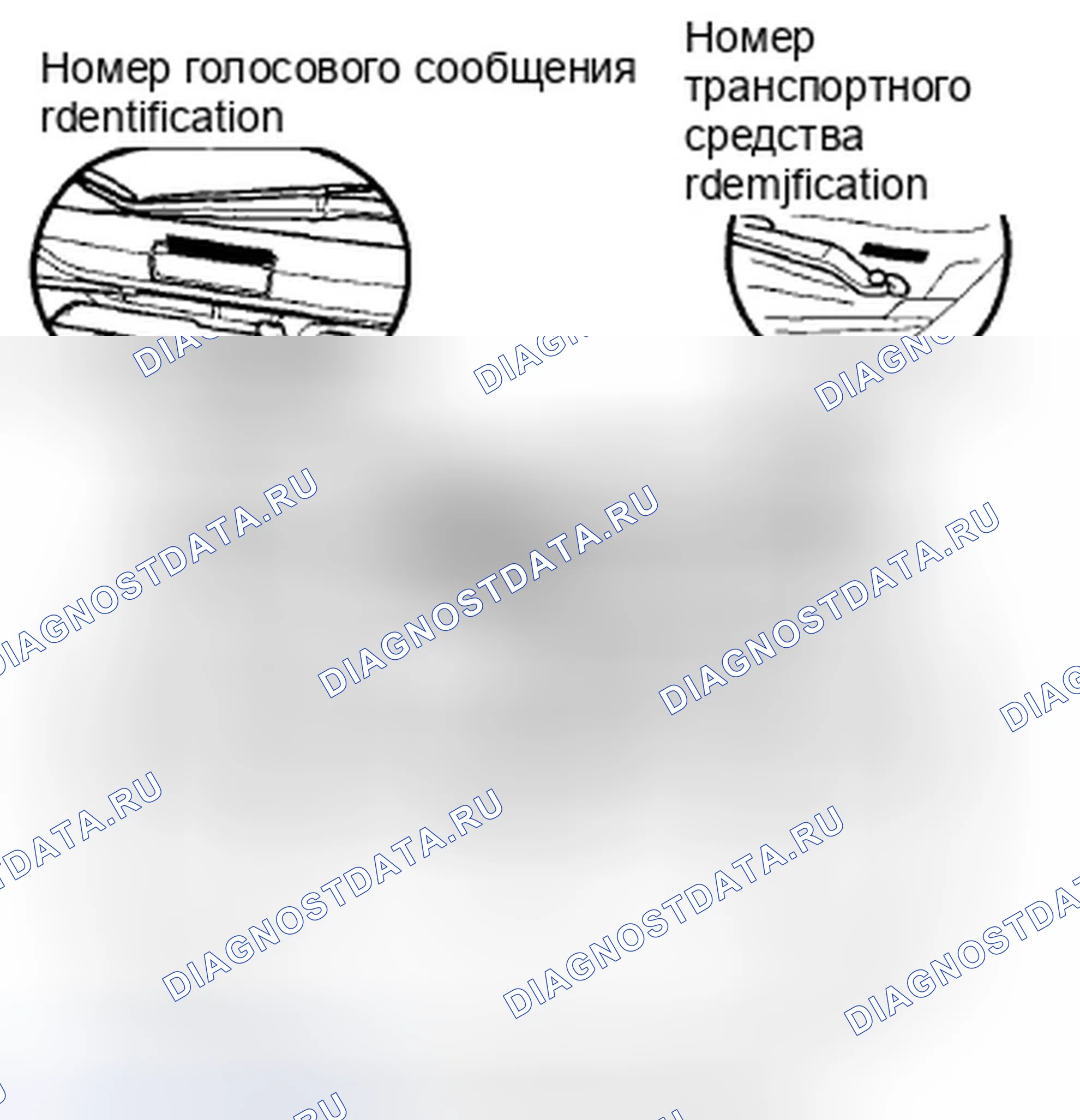Рис. 11: Расположение идентификационных номеров. Honda Insight ZE2 рестайлинг