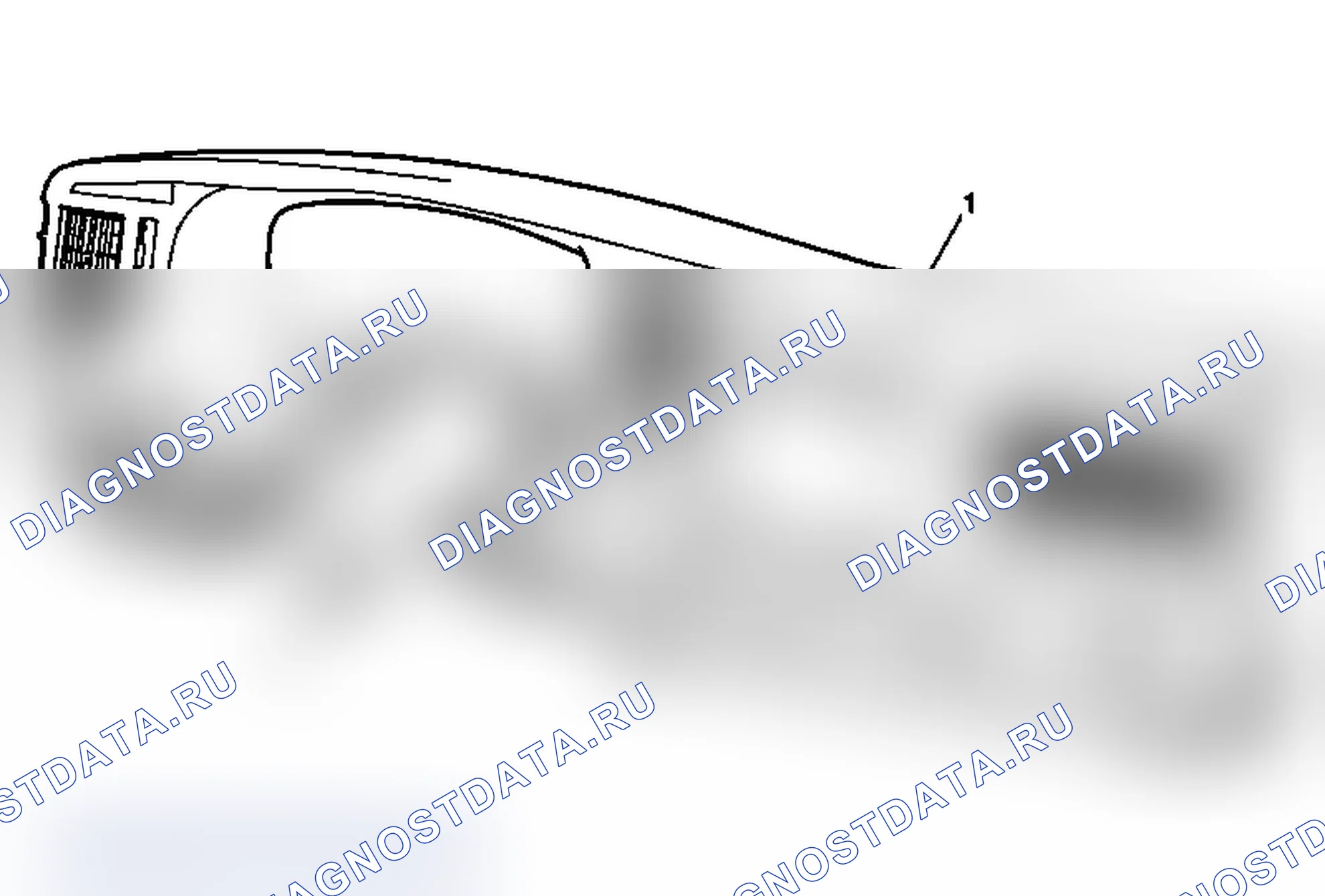 Рис. 61: Замена переключателя буксировки/перемещения. Chevrolet Express G1500 